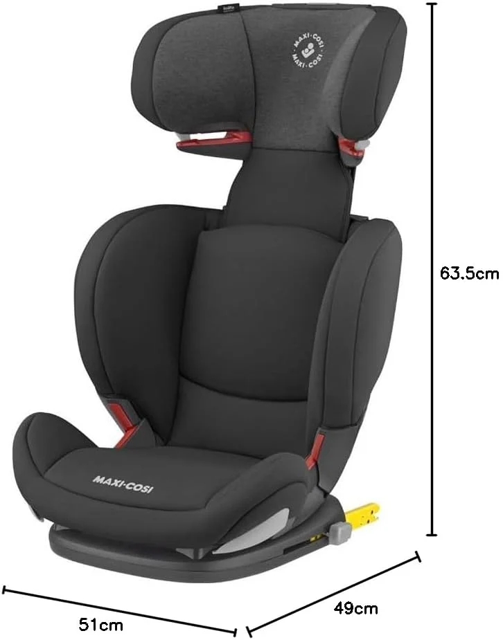 صندلی خودرو کودک Maxi-Cosi RodiFix AirProtect، صندلی تقویتی ISOFIX، محافظت اضافی، 3.5-12 سال، 15-36 کیلوگرم، مشکی اصیل صندلی خودرو کودک Maxi-Cosi RodiFix AirProtect، صندلی تقویتی ISOFIX، محافظت اضافی، 3.5-12 سال، 15-36 کیلوگرم، مشکی اصیل
