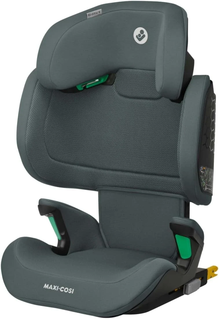 Maxi-Cosi ‎ RodiFix R i-Size Infant Car Seat, G-CELL Side Impact Protection, High Back Booster, ClimaFlow Temperature Control, 3.5 Months to 12 Years, Authentic Graphite, 2 Year Warranty