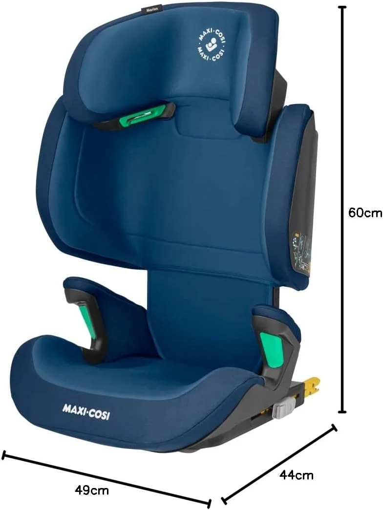 Maxi-Cosi Morion i-Size, Child Car Seat, Group 2 3 Car Seat, From 100 up to 150 cm, From approx. 3.5 year up to 12 years, 15-36 kg, Basic Blue Maxi-Cosi Morion i-Size, Child Car Seat, Group 2 3 Car Seat, From 100 up to 150 cm, From approx. 3.5 year up to 12 years, 15-36 kg, Basic Blue