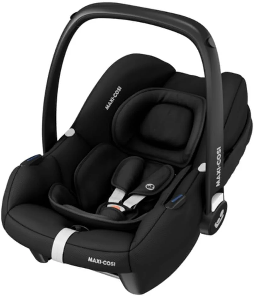 Maxi-Cosi CabrioFix i-Size, i-Size Baby Car Seat, Group 0+ Car Seat, from 40 up to 75 cm, 0-12 kg, Essential Black