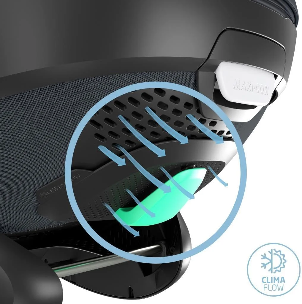 Maxi-Cosi Pebble 360 Pro Infant Car Seat, Innovative SlideTech Technology, Fully lie-flat Position, Easy-in Harness, G-CELL Side Impact Protection, 0-15 Months, Essential Graphite, 2 Year Warranty Maxi-Cosi Pebble 360 Pro Infant Car Seat, Innovative SlideTech Technology, Fully lie-flat Position, Easy-in Harness, G-CELL Side Impact Protection, 0-15 Months, Essential Graphite, 2 Year Warranty