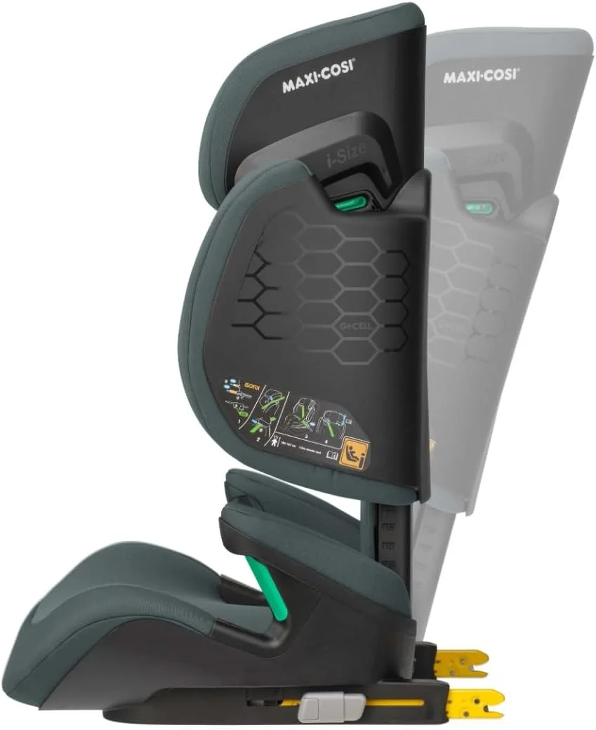 Maxi-Cosi  RodiFix R i-Size Infant Car Seat, G-CELL Side Impact Protection, High Back Booster, ClimaFlow Temperature Control, 3.5 Months to 12 Years, Authentic Graphite, 2 Year Warranty Maxi-Cosi  RodiFix R i-Size Infant Car Seat, G-CELL Side Impact Protection, High Back Booster, ClimaFlow Temperature Control, 3.5 Months to 12 Years, Authentic Graphite, 2 Year Warranty
