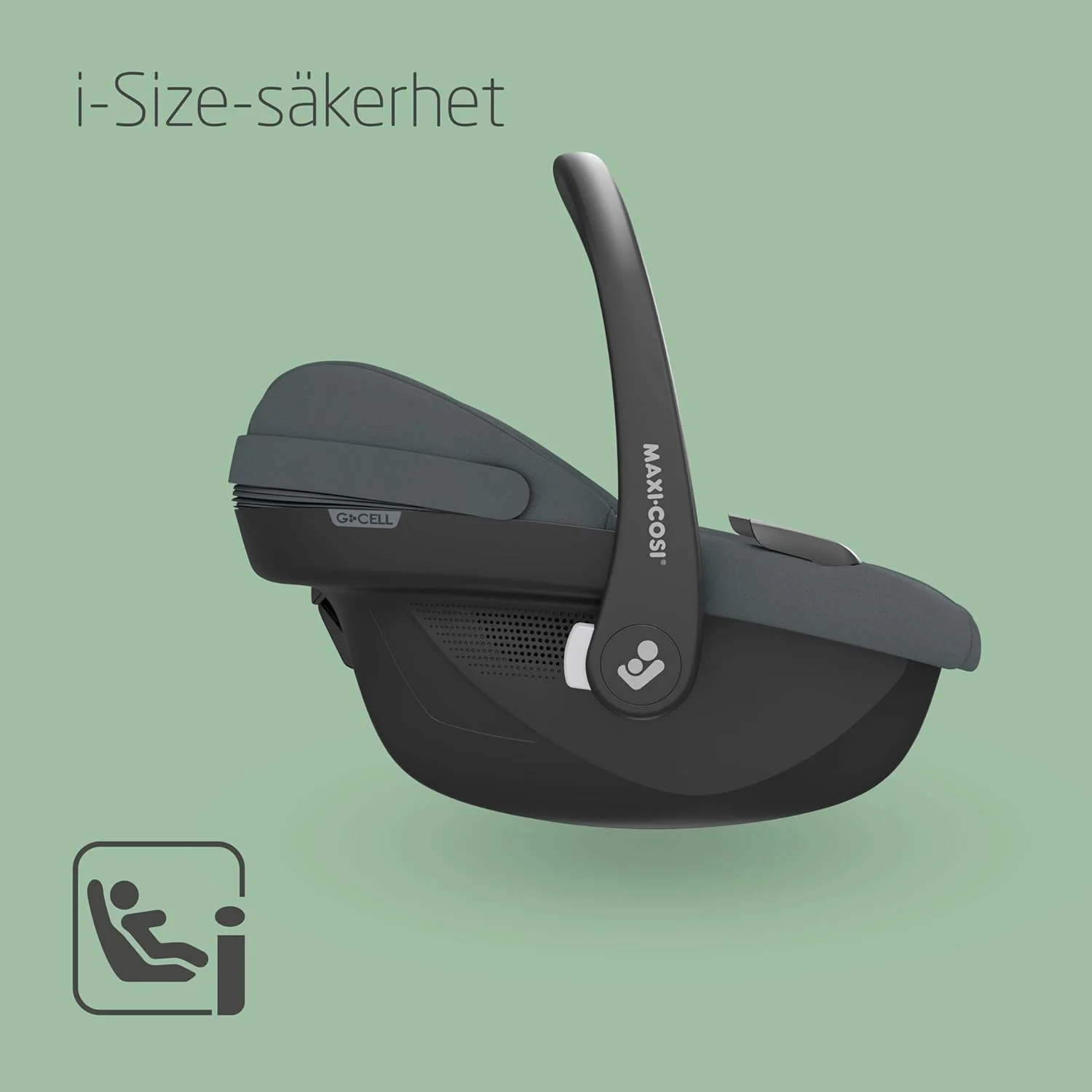 صندلی ماشین کودک مکسی کوزی مدل Pebble S، سبک وزن، نصب آسان Click & Go، محافظت جانبی G-CELL، دارای بالشتک نرم و راحت، مناسب برای 0 تا 15 ماه، رنگ گرافیت تیره صندلی ماشین کودک مکسی کوزی مدل Pebble S، سبک وزن، نصب آسان Click & Go، محافظت جانبی G-CELL، دارای بالشتک نرم و راحت، مناسب برای 0 تا 15 ماه، رنگ گرافیت تیره