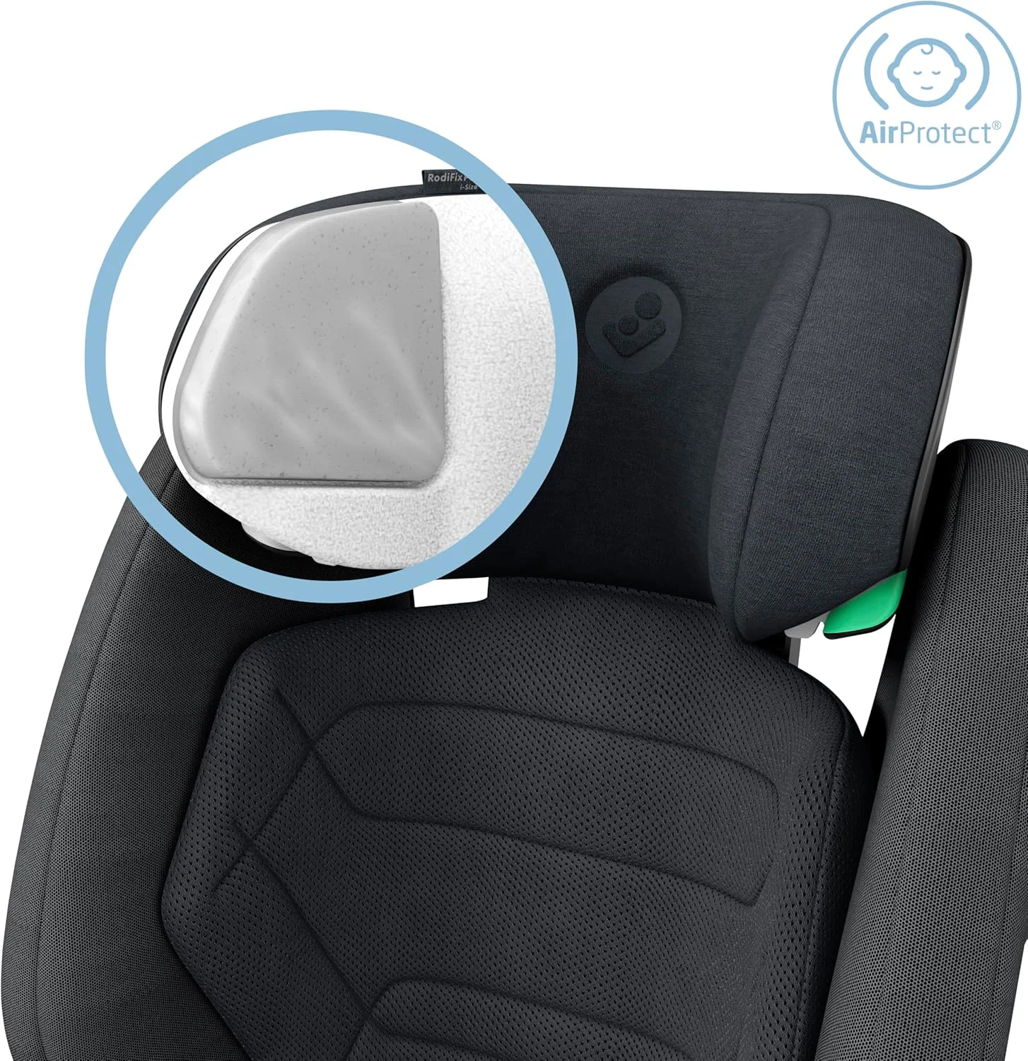 Maxi-Cosi RodiFix Pro2 i-Size Infant Car Seat, G-CELL Side Impact Protection, ClimaFlow For Temperature Control, 3.5 Months to 12 Years, Authentic Graphite, 2 Year Warranty Maxi-Cosi RodiFix Pro2 i-Size Infant Car Seat, G-CELL Side Impact Protection, ClimaFlow For Temperature Control, 3.5 Months to 12 Years, Authentic Graphite, 2 Year Warranty