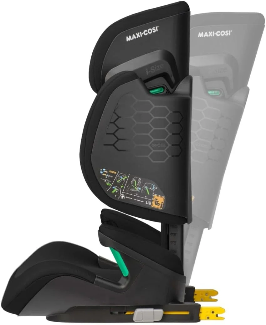 Maxi-Cosi  RodiFix R i-Size Infant Car Seat, G-CELL Side Impact Protection, High Back Booster, ClimaFlow Temperature Control, 3.5 Months to 12 Years, Authentic Black, 2 Year Warranty Maxi-Cosi  RodiFix R i-Size Infant Car Seat, G-CELL Side Impact Protection, High Back Booster, ClimaFlow Temperature Control, 3.5 Months to 12 Years, Authentic Black, 2 Year Warranty