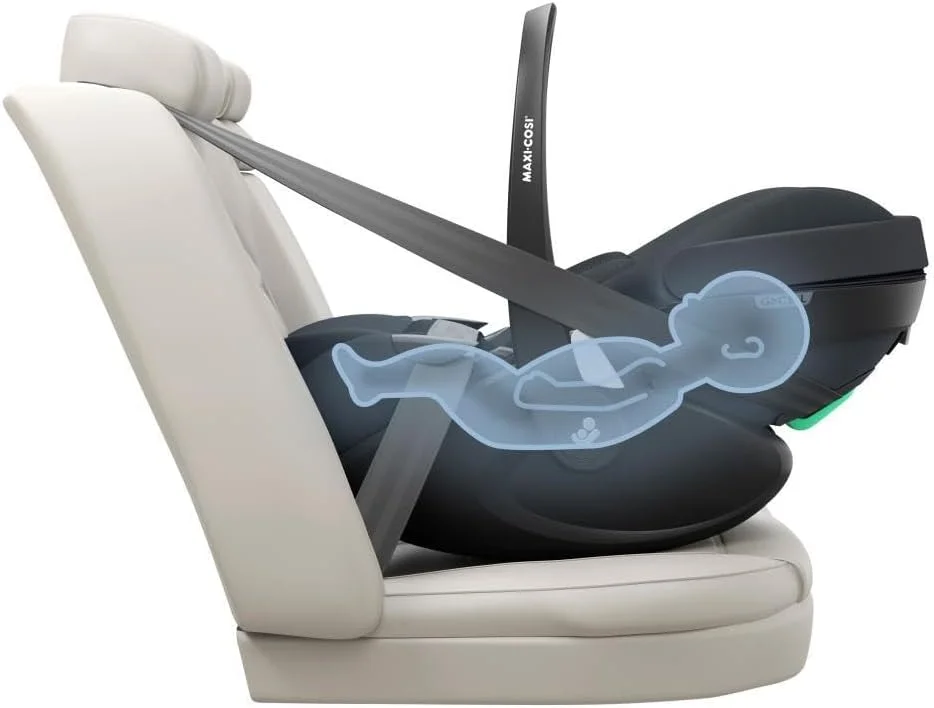 Maxi-Cosi Pebble 360 Pro Infant Car Seat, Innovative SlideTech Technology, Fully lie-flat Position, Easy-in Harness, G-CELL Side Impact Protection, 0-15 Months, Essential Graphite, 2 Year Warranty Maxi-Cosi Pebble 360 Pro Infant Car Seat, Innovative SlideTech Technology, Fully lie-flat Position, Easy-in Harness, G-CELL Side Impact Protection, 0-15 Months, Essential Graphite, 2 Year Warranty