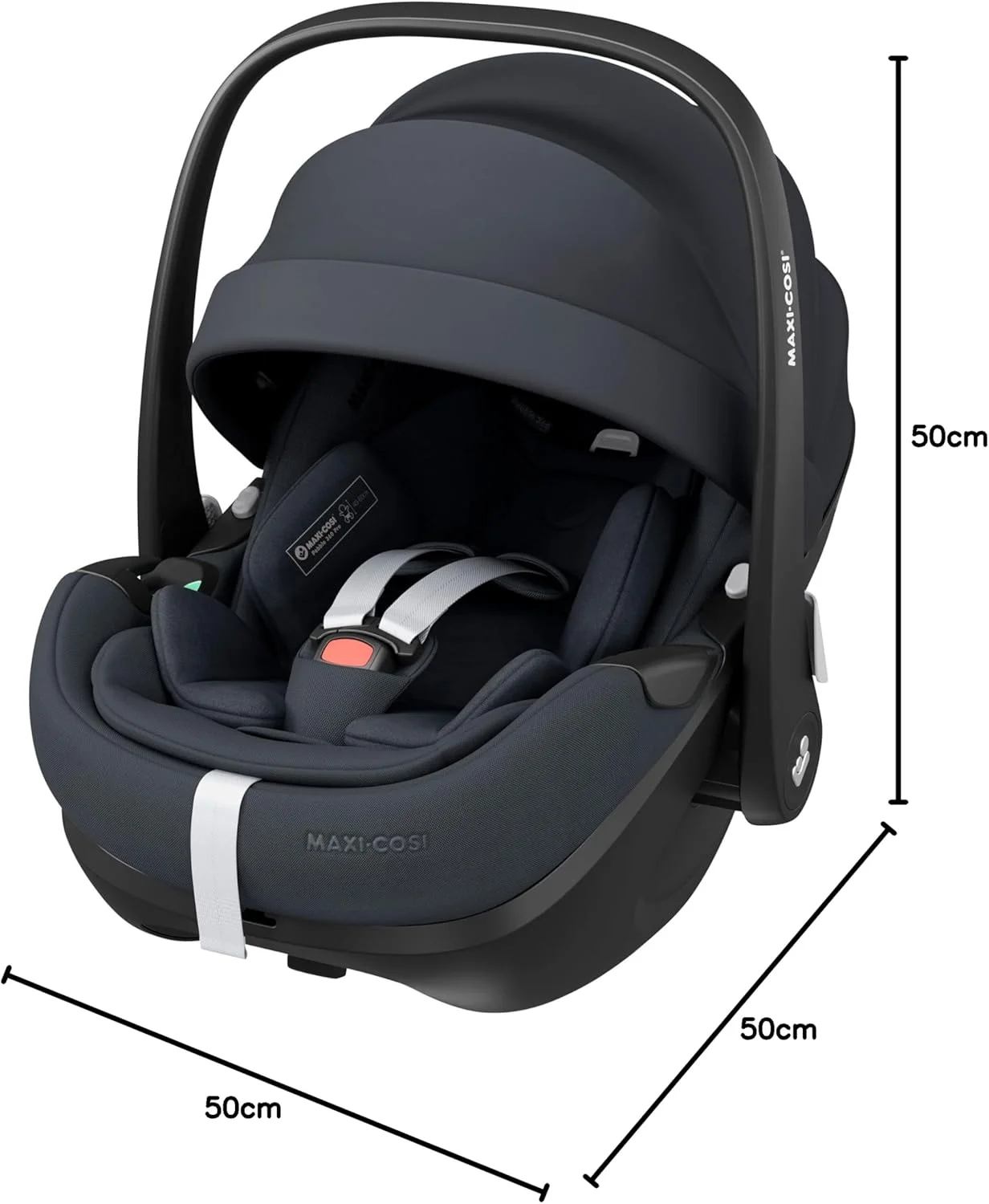 Maxi-Cosi Pebble 360 Pro Infant Car Seat, Innovative SlideTech Technology, Fully lie-flat Position, Easy-in Harness, G-CELL Side Impact Protection, 0-15 Months, Essential Graphite, 2 Year Warranty Maxi-Cosi Pebble 360 Pro Infant Car Seat, Innovative SlideTech Technology, Fully lie-flat Position, Easy-in Harness, G-CELL Side Impact Protection, 0-15 Months, Essential Graphite, 2 Year Warranty