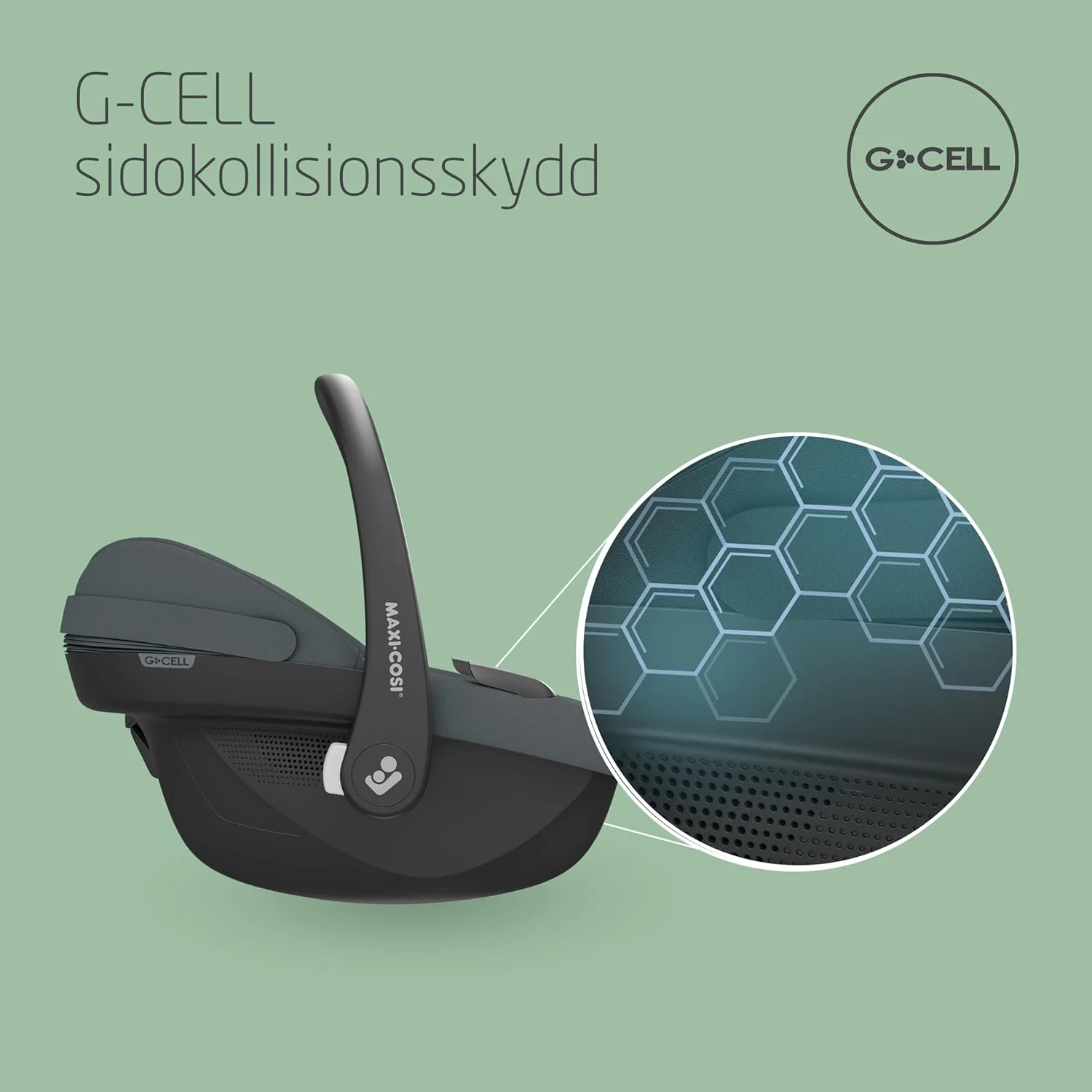 صندلی ماشین کودک مکسی کوزی مدل Pebble S، سبک وزن، نصب آسان Click & Go، محافظت جانبی G-CELL، دارای بالشتک نرم و راحت، مناسب برای 0 تا 15 ماه، رنگ گرافیت تیره صندلی ماشین کودک مکسی کوزی مدل Pebble S، سبک وزن، نصب آسان Click & Go، محافظت جانبی G-CELL، دارای بالشتک نرم و راحت، مناسب برای 0 تا 15 ماه، رنگ گرافیت تیره