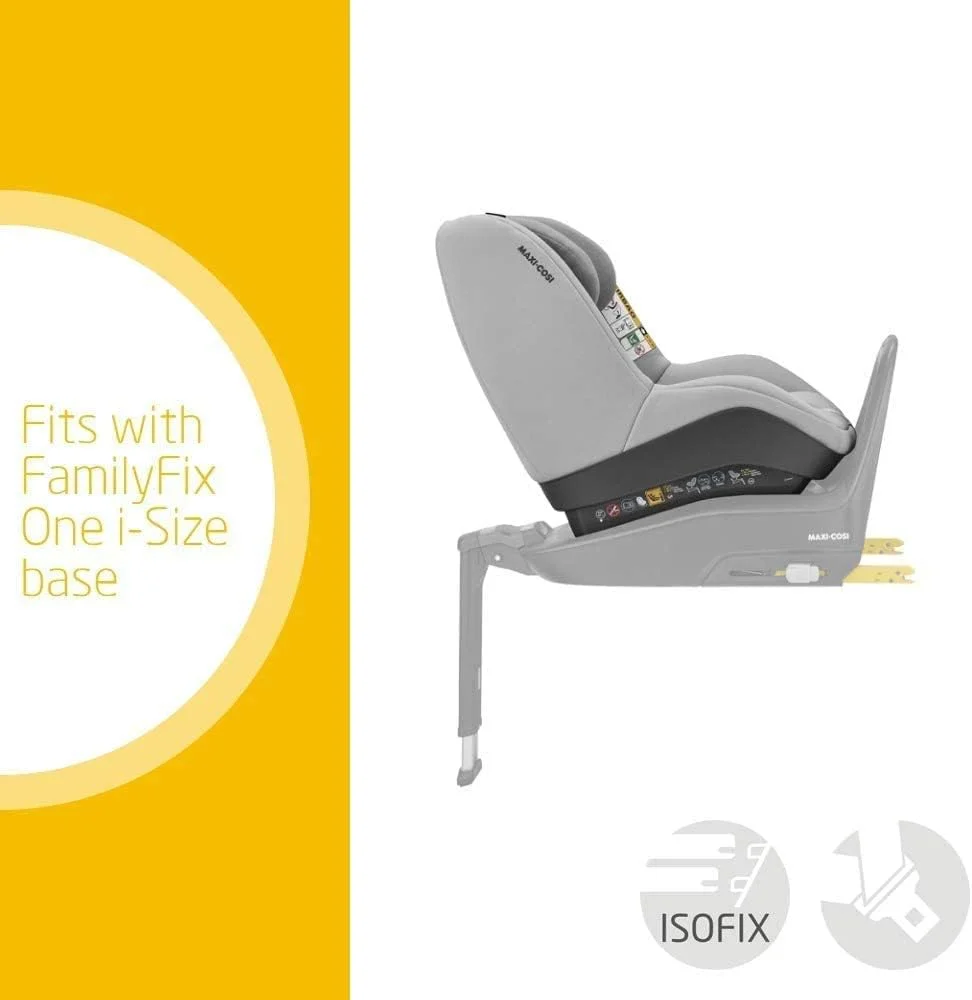 صندلی خودرو مکسی کوزی پرل اسمارت i-Size، خاکستری معتبر، یک عدد