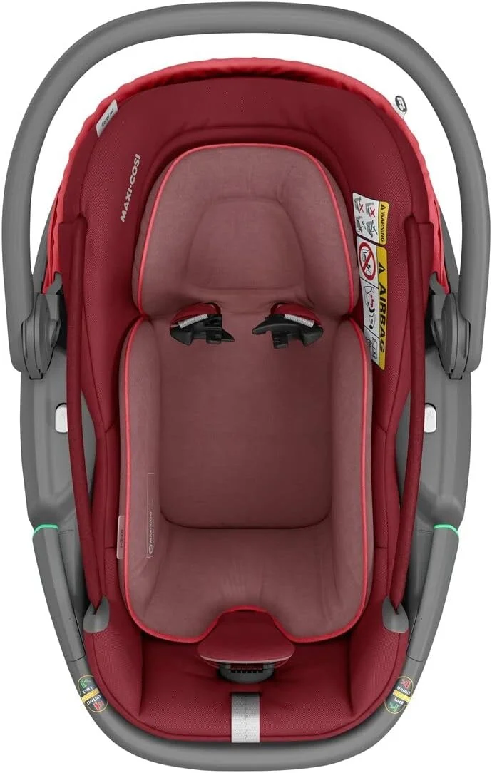 صندلی خودرو Maxi-Cosi Coral 360، حمل فوق العاده سبک، راه حل نوآورانه، چرخش بصری با یک دست Flexi Spin، سایبان آفتاب، ایمنی I-size، 0-12 ماه، قرمز ضروری صندلی خودرو Maxi-Cosi Coral 360، حمل فوق العاده سبک، راه حل نوآورانه، چرخش بصری با یک دست Flexi Spin، سایبان آفتاب، ایمنی I-size، 0-12 ماه، قرمز ضروری