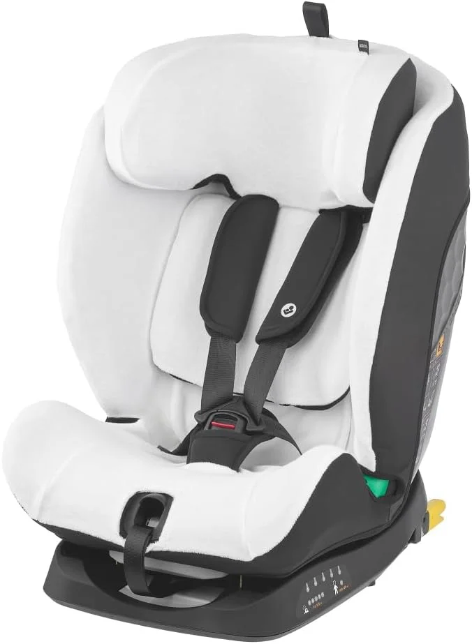 روکش نخی ارگانیک تابستانی Maxi-Cosi برای تایتان I-Size، روکش صندلی خودرو کودک، جنس تنفسی و جاذب رطوبت، قابل شستشو در ماشین لباسشویی، پنبه پایدار، سفید طبیعی روکش نخی ارگانیک تابستانی Maxi-Cosi برای تایتان I-Size، روکش صندلی خودرو کودک، جنس تنفسی و جاذب رطوبت، قابل شستشو در ماشین لباسشویی، پنبه پایدار، سفید طبیعی