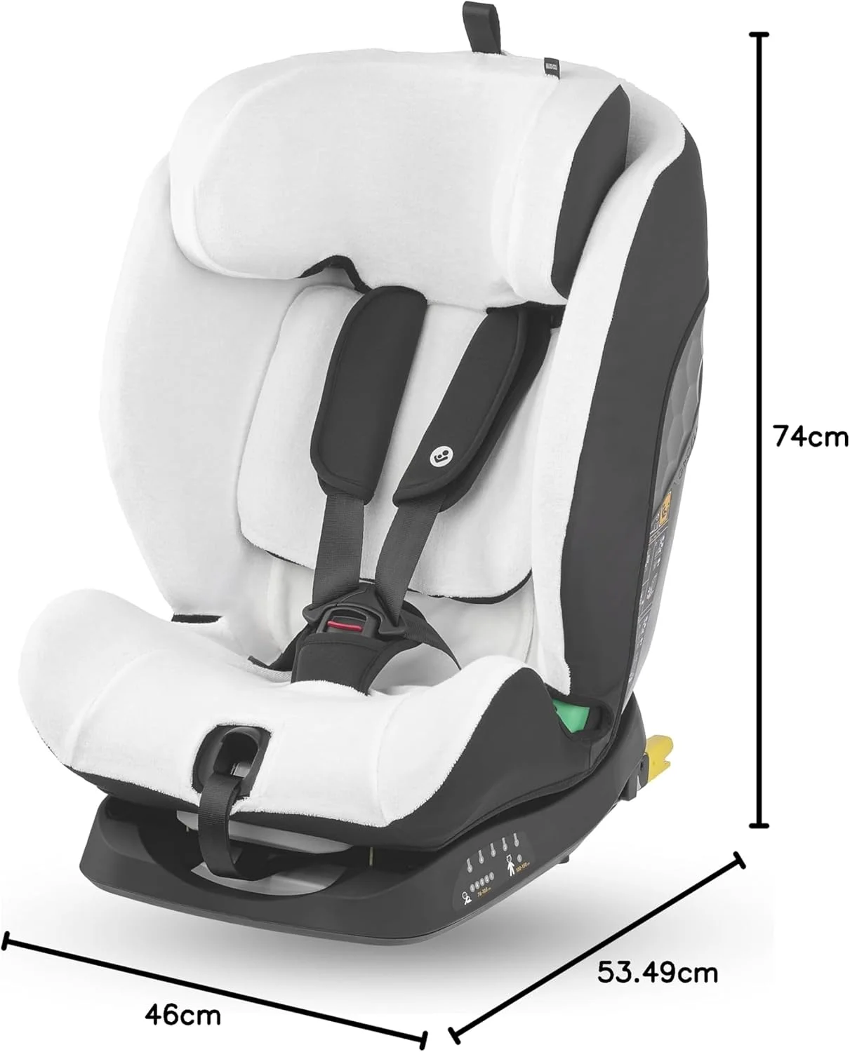 روکش نخی ارگانیک تابستانی Maxi-Cosi برای تایتان I-Size، روکش صندلی خودرو کودک، جنس تنفسی و جاذب رطوبت، قابل شستشو در ماشین لباسشویی، پنبه پایدار، سفید طبیعی روکش نخی ارگانیک تابستانی Maxi-Cosi برای تایتان I-Size، روکش صندلی خودرو کودک، جنس تنفسی و جاذب رطوبت، قابل شستشو در ماشین لباسشویی، پنبه پایدار، سفید طبیعی