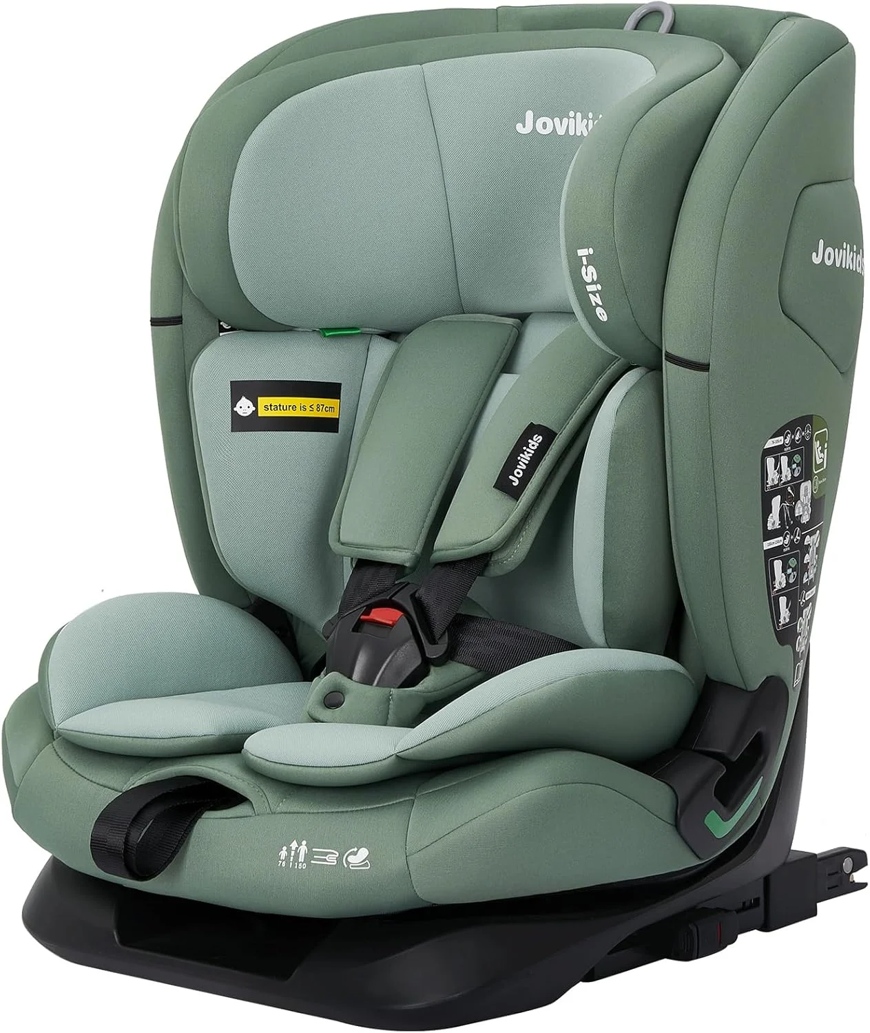 صندلی ماشین کودک جووی کیدز ISOFIX مناسب برای 76-150 سانتی متر