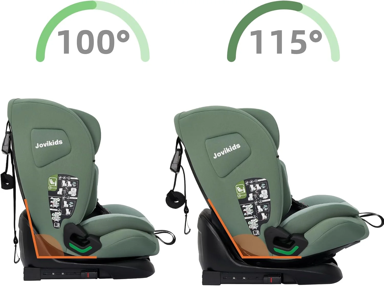 صندلی ماشین کودک جووی کیدز ISOFIX مناسب برای 76-150 سانتی متر صندلی ماشین کودک جووی کیدز ISOFIX مناسب برای 76-150 سانتی متر