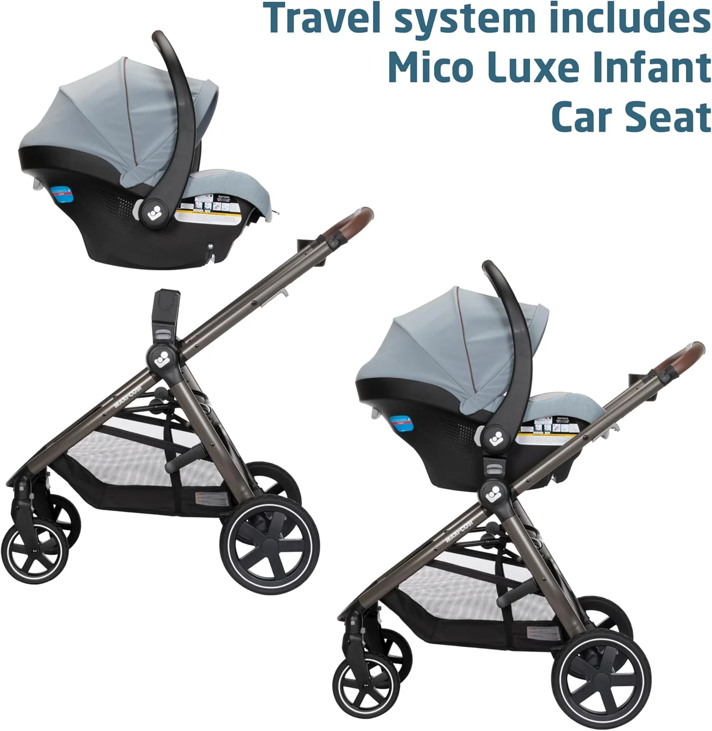 ست مسافرتی ماکسی کوزی Zelia™ Luxe 5-in-1 Modular - صندلی ماشین کودک و کالسکه ترکیبی در رنگ New Hope Grey ست مسافرتی ماکسی کوزی Zelia™ Luxe 5-in-1 Modular - صندلی ماشین کودک و کالسکه ترکیبی در رنگ New Hope Grey