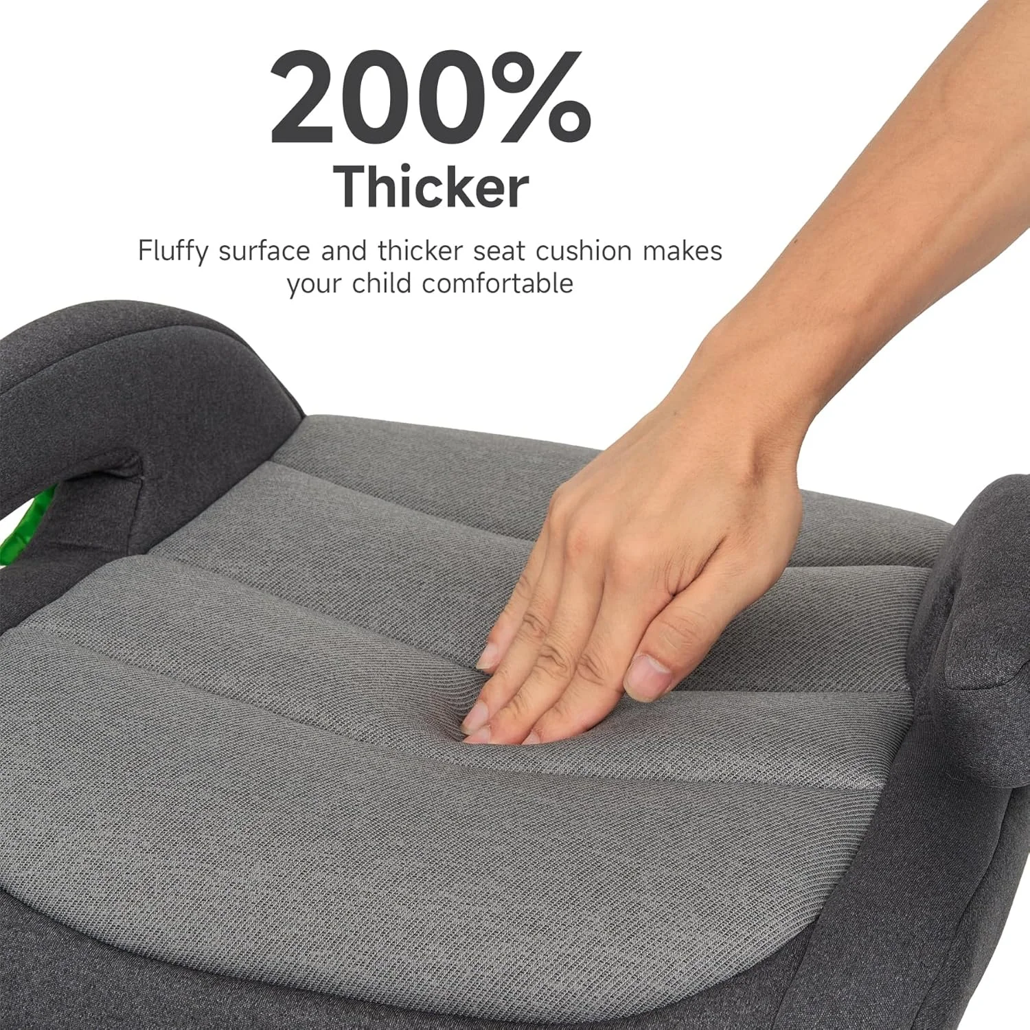 Jovikids I-Size Booster Seat for Car with ISOFIX, 125-150cm (Group 2/3, 6-12 Years), Portable Car Seats for Kids, Comfortable, Compact, Convenient for Everyday Use, Great for Travel, ECE R129, Black Jovikids I-Size Booster Seat for Car with ISOFIX, 125-150cm (Group 2/3, 6-12 Years), Portable Car Seats for Kids, Comfortable, Compact, Convenient for Everyday Use, Great for Travel, ECE R129, Black
