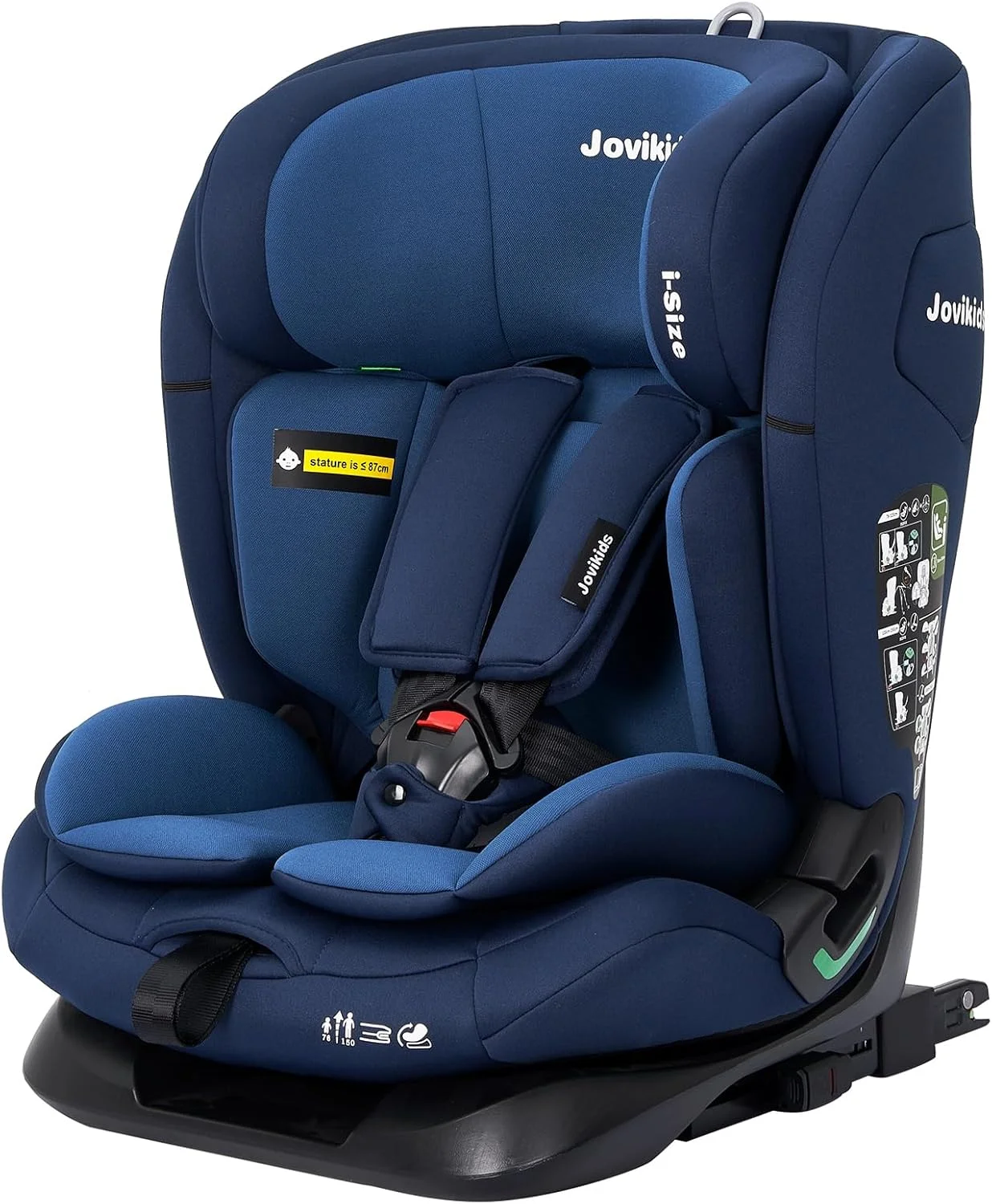 صندلی ماشین کودک ایزوفیکس Jovikids مناسب برای 76-150 سانتی متر