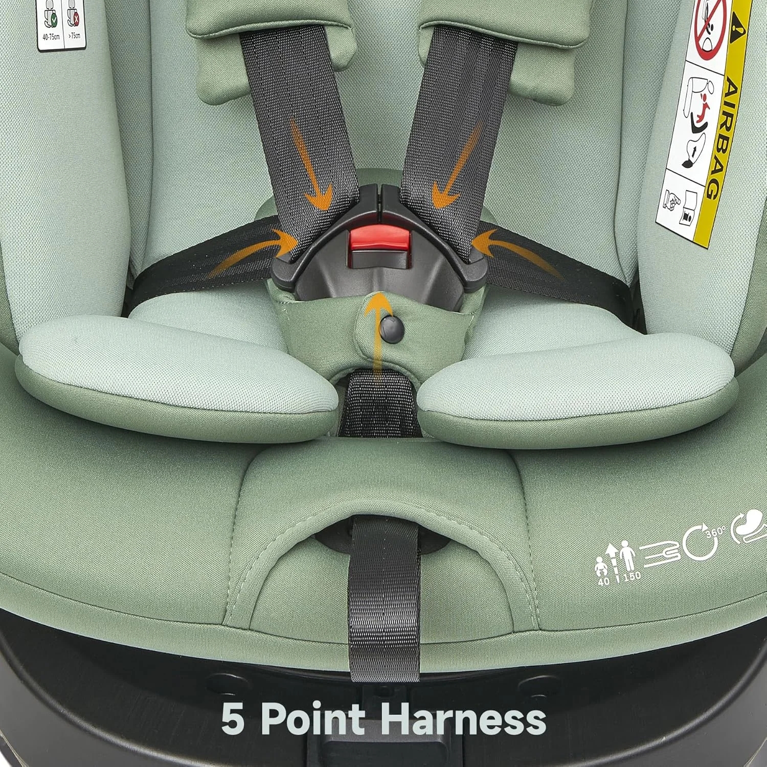 صندلی ماشین کودک جووی کیدز مدل Ranger TT ISOFIX I-size 360° مناسب نوزاد 0 تا 12 سال، صندلی ماشین نوزاد، صندلی ماشین چرخشی، صندلی ماشین برای گروه 0، 1، 2، 3، ECE R129/E4، رو به عقب و رو به جلو با تسمه بالایی - سبز صندلی ماشین کودک جووی کیدز مدل Ranger TT ISOFIX I-size 360° مناسب نوزاد 0 تا 12 سال، صندلی ماشین نوزاد، صندلی ماشین چرخشی، صندلی ماشین برای گروه 0، 1، 2، 3، ECE R129/E4، رو به عقب و رو به جلو با تسمه بالایی - سبز