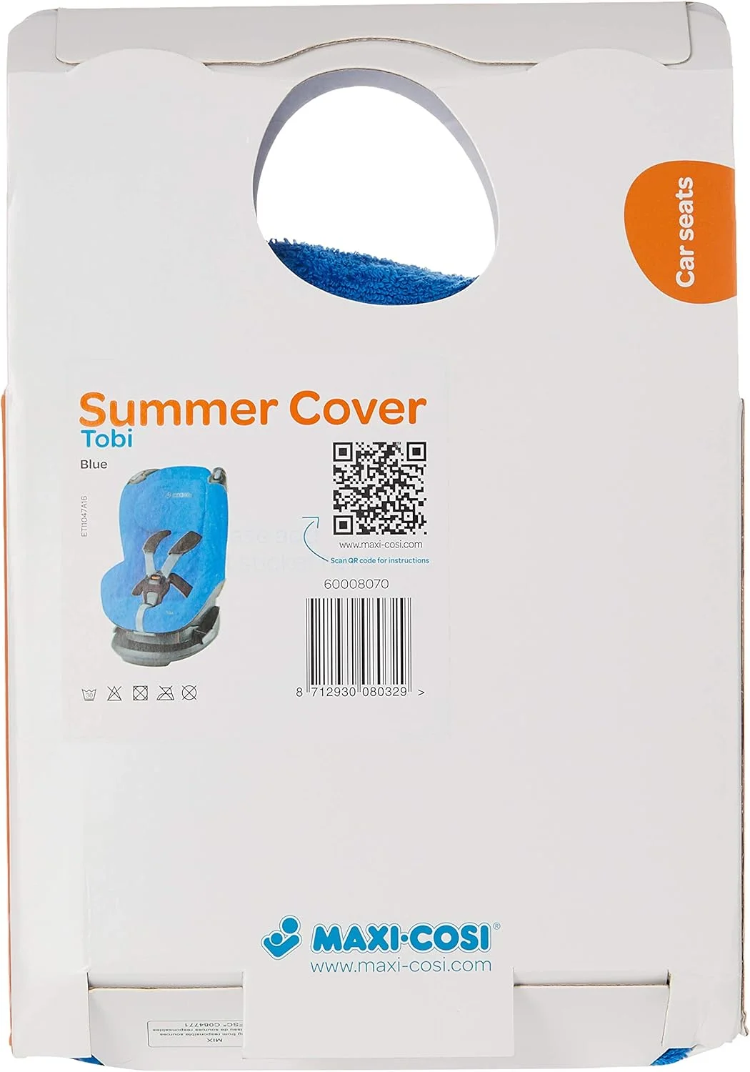 روکش تابستانی صندلی خودرو ماکسی کوزی توبی، آبی، 60008070