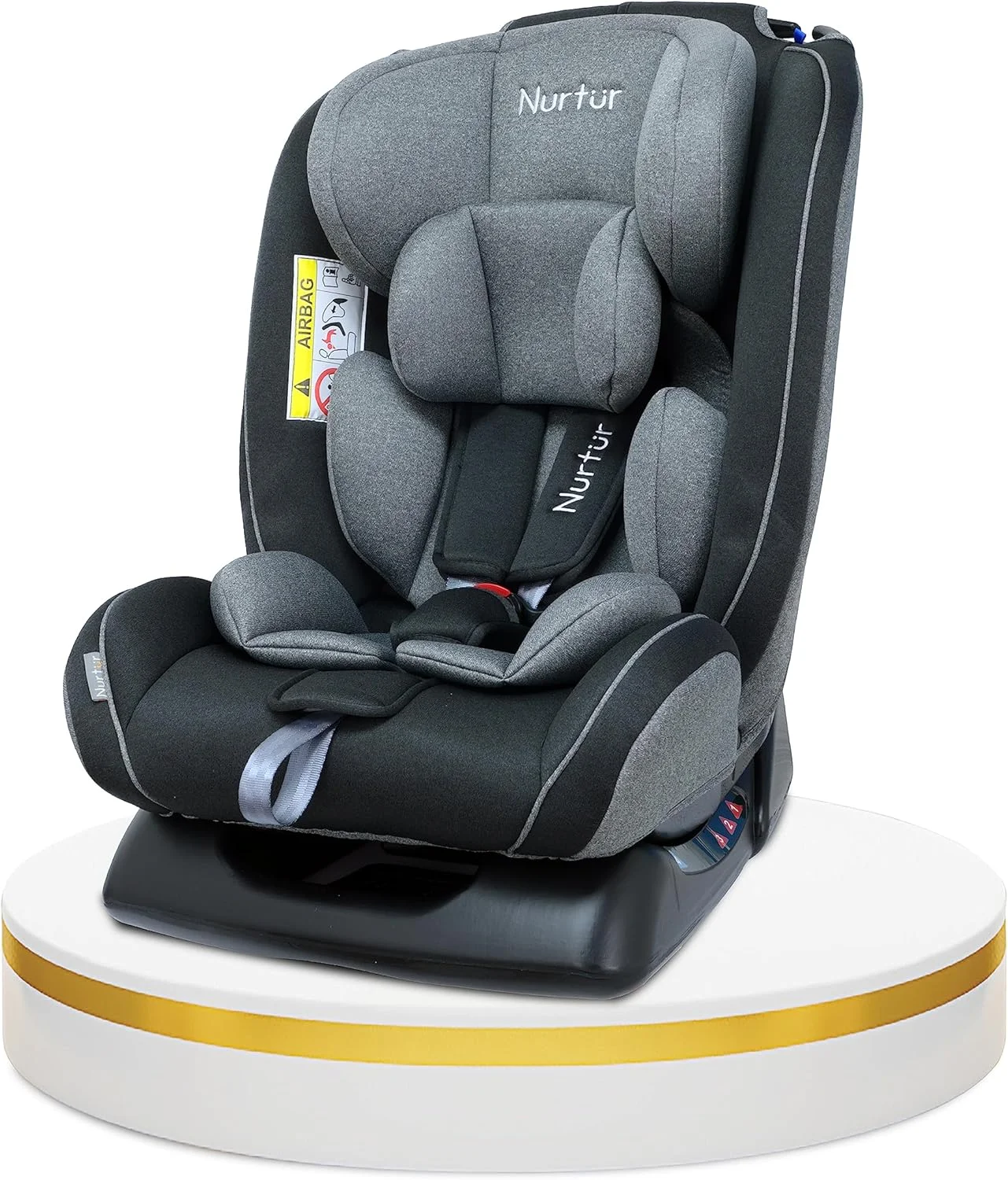 صندلی ماشین کودک/نوزاد 4 در 1 نورتور اتو - 4 حالت خوابیده - کمربند ایمنی 5 نقطه ای - تکیه گاه سر قابل تنظیم 10 حالته، 0 ماه تا 12 سال (گروه 0+/1/2/3)، تا 36 کیلوگرم مشکی/خاکستری صندلی ماشین کودک/نوزاد 4 در 1 نورتور اتو - 4 حالت خوابیده - کمربند ایمنی 5 نقطه ای - تکیه گاه سر قابل تنظیم 10 حالته، 0 ماه تا 12 سال (گروه 0+/1/2/3)، تا 36 کیلوگرم مشکی/خاکستری