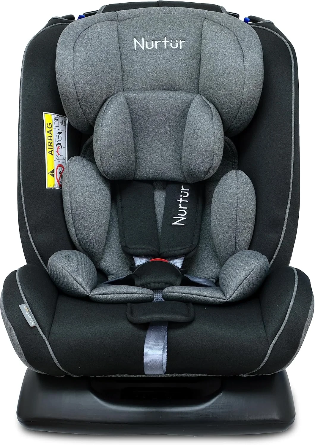 صندلی ماشین کودک/نوزاد 4 در 1 نورتور اتو - 4 حالت خوابیده - کمربند ایمنی 5 نقطه ای - تکیه گاه سر قابل تنظیم 10 حالته، 0 ماه تا 12 سال (گروه 0+/1/2/3)، تا 36 کیلوگرم مشکی/خاکستری صندلی ماشین کودک/نوزاد 4 در 1 نورتور اتو - 4 حالت خوابیده - کمربند ایمنی 5 نقطه ای - تکیه گاه سر قابل تنظیم 10 حالته، 0 ماه تا 12 سال (گروه 0+/1/2/3)، تا 36 کیلوگرم مشکی/خاکستری