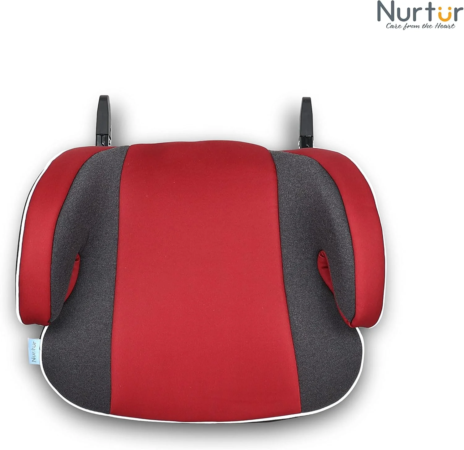 صندلی بوستر کودک Nurtur Enzo - صندلی با تکیه گاه دست، صندلی بوستر پشتی باریک بادی برای مسافرت، مناسب برای 4 تا 12 سال (گروه 2/3) - قرمز صندلی بوستر کودک Nurtur Enzo - صندلی با تکیه گاه دست، صندلی بوستر پشتی باریک بادی برای مسافرت، مناسب برای 4 تا 12 سال (گروه 2/3) - قرمز