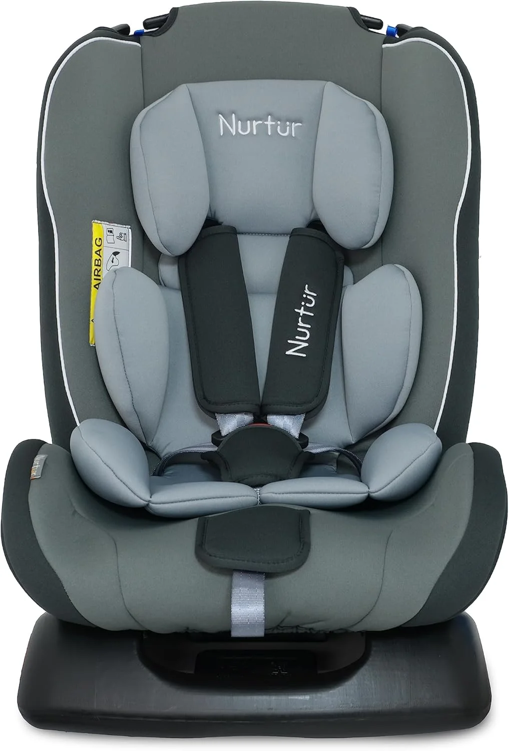 صندلی خودرو نورتر برونو، صندلی تقویتی کودک، با کمربند ایمنی 5 نقطه ای، پشتی سر قابل تنظیم، برای کودکان نوپا، نوزاد، زاویه 143 درجه از 0 ماهگی تا 7 سالگی (گروه 0+/1/2)، تا 25 کیلوگرم