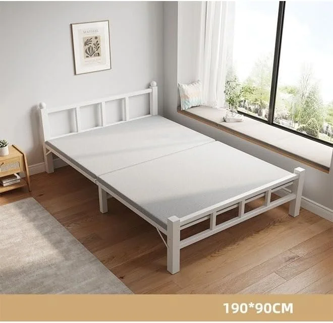 تخت تاشو قابل حمل خانگی ساده NKX مدل 90 سانتی متر تخت تاشو قابل حمل خانگی ساده NKX مدل 90 سانتی متر