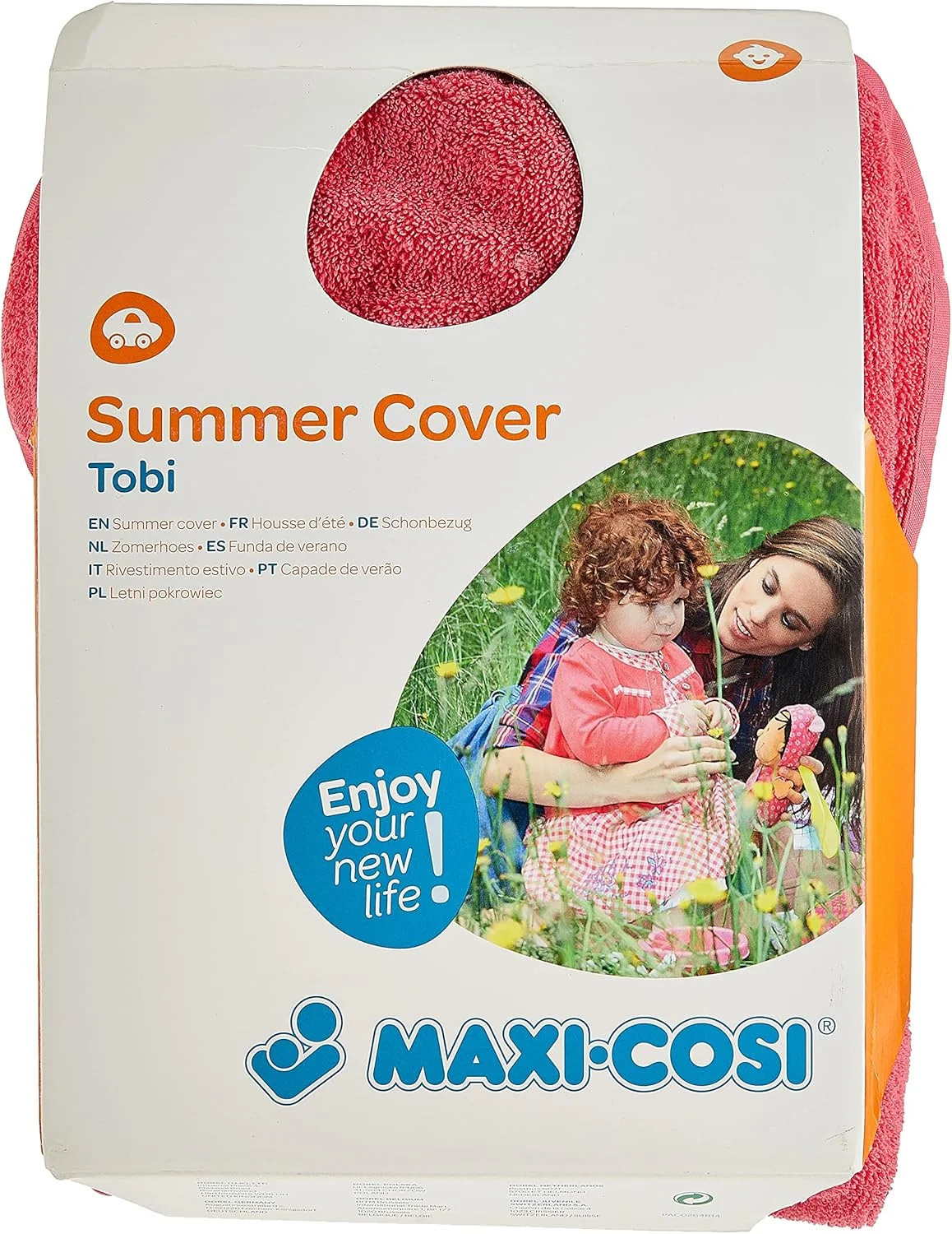 روکش تابستانی صندلی خودرو ماکسی-کوزی توبی، صورتی، 60008080