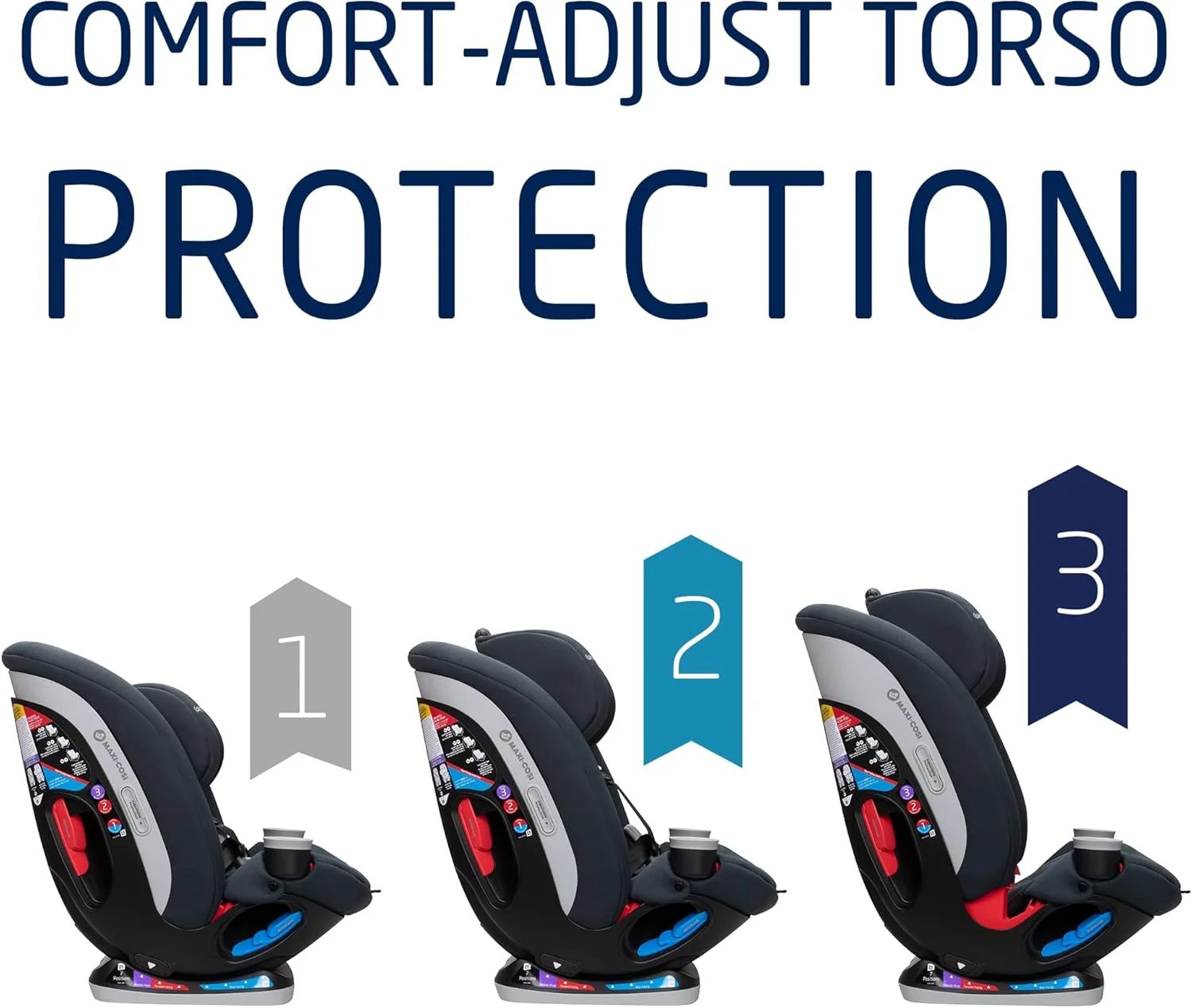 صندلی خودروی همه کاره Maxi-Cosi Magellan LiftFit، سیستم صندلی 5 در 1 برای کودکان از بدو تولد تا 10 سال (2.2 تا 45 کیلوگرم)، گرافیت ضروری