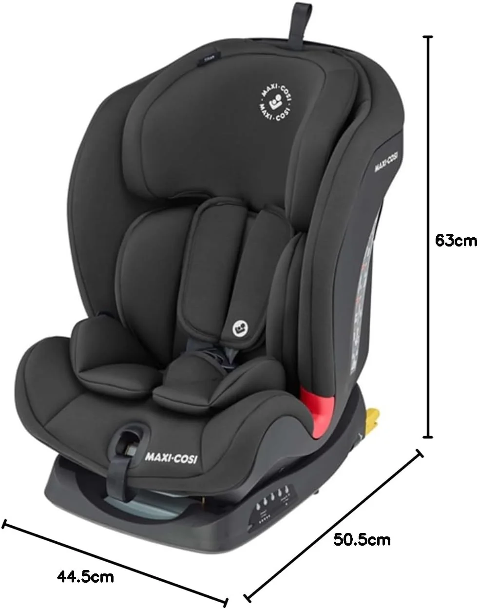 صندلی خودرو کودک Maxi-Cosi Titan، گروه 1-2-3، مشکی Nomad، 8603870110