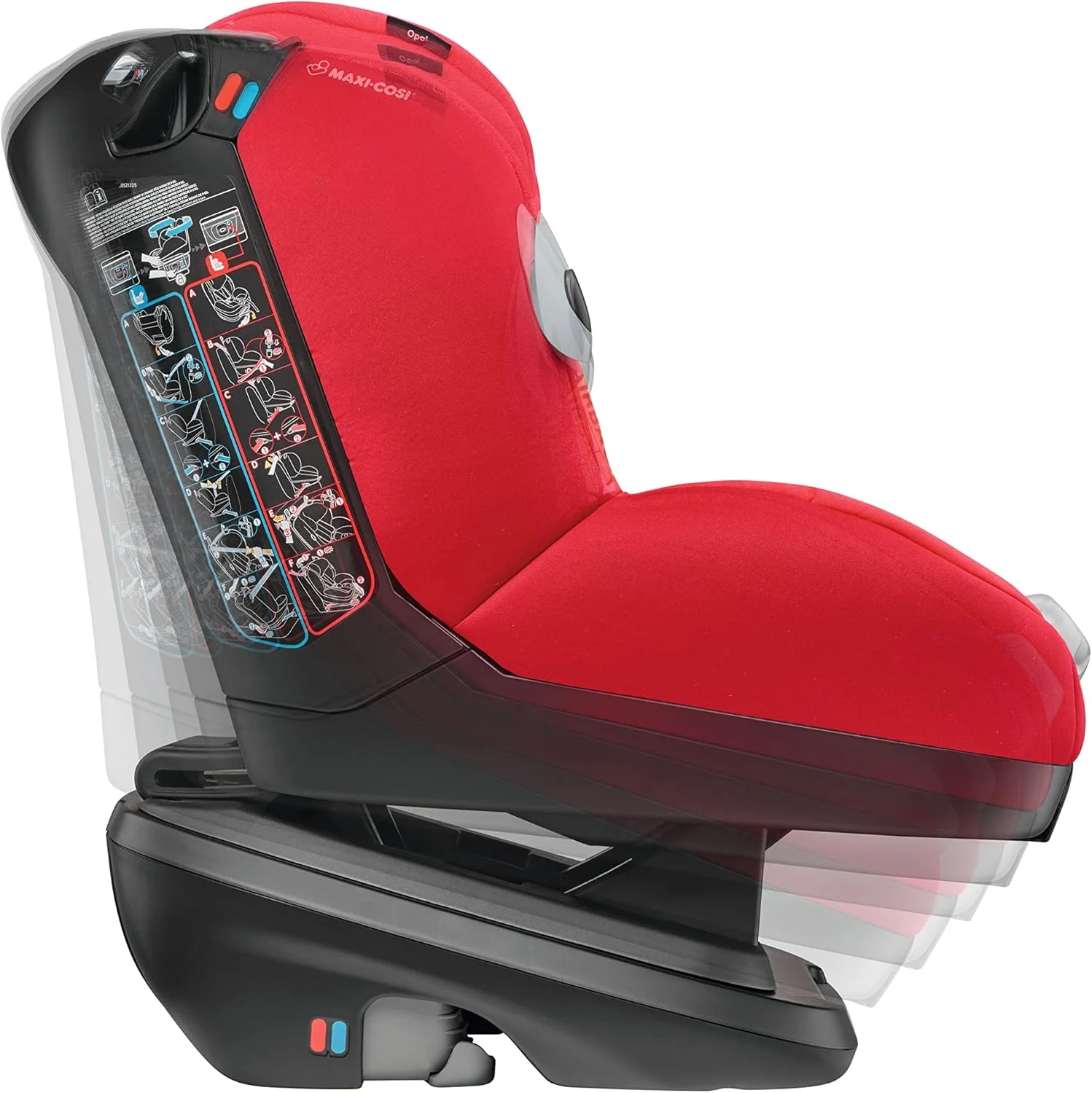 Maxi-Cosi Maxi-Cosi Opal Car Seat , Vivid Red , Piece Of 1 Maxi-Cosi Maxi-Cosi Opal Car Seat , Vivid Red , Piece Of 1