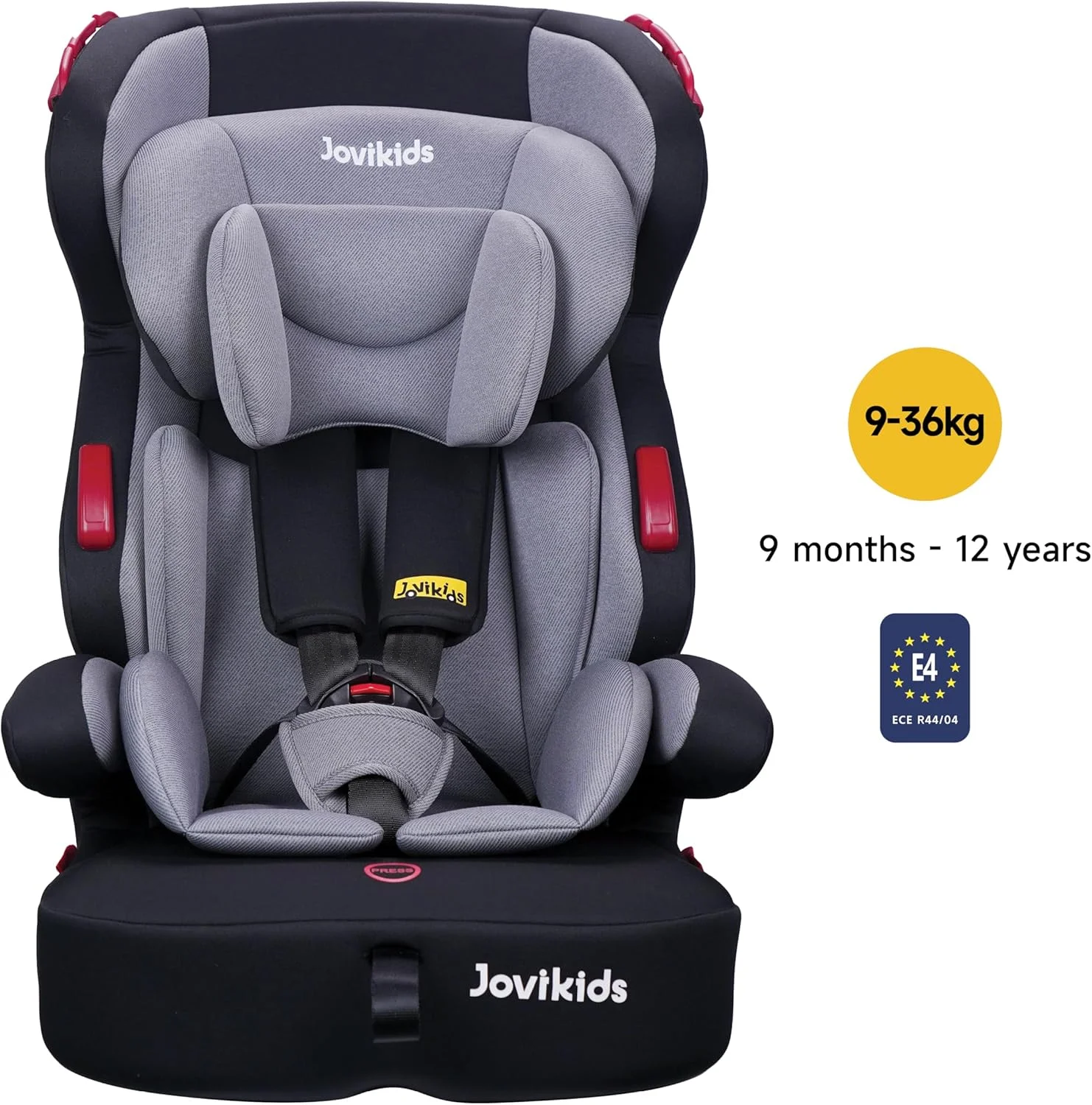 Jovikids Tammy 3in1 Highback Booster Car Seat (Group 1/2/3, 9M-12Y), Convertible to Booster Seat, Forward-Facing Seat w/Adjustable Headrest, 5-point Harness and 3-Point Seat Belt, Baby Travel Carseat Jovikids Tammy 3in1 Highback Booster Car Seat (Group 1/2/3, 9M-12Y), Convertible to Booster Seat, Forward-Facing Seat w/Adjustable Headrest, 5-point Harness and 3-Point Seat Belt, Baby Travel Carseat