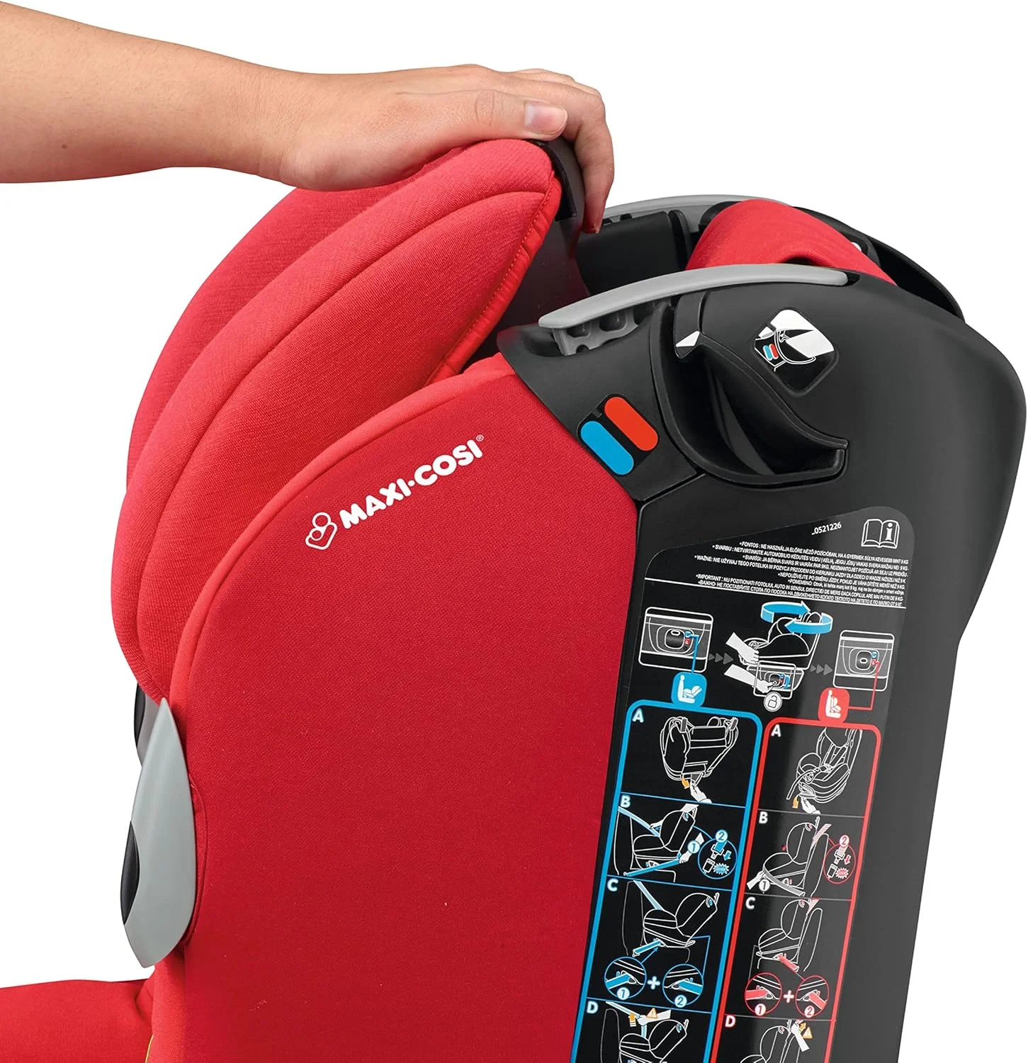 Maxi-Cosi Maxi-Cosi Opal Car Seat , Vivid Red , Piece Of 1 Maxi-Cosi Maxi-Cosi Opal Car Seat , Vivid Red , Piece Of 1