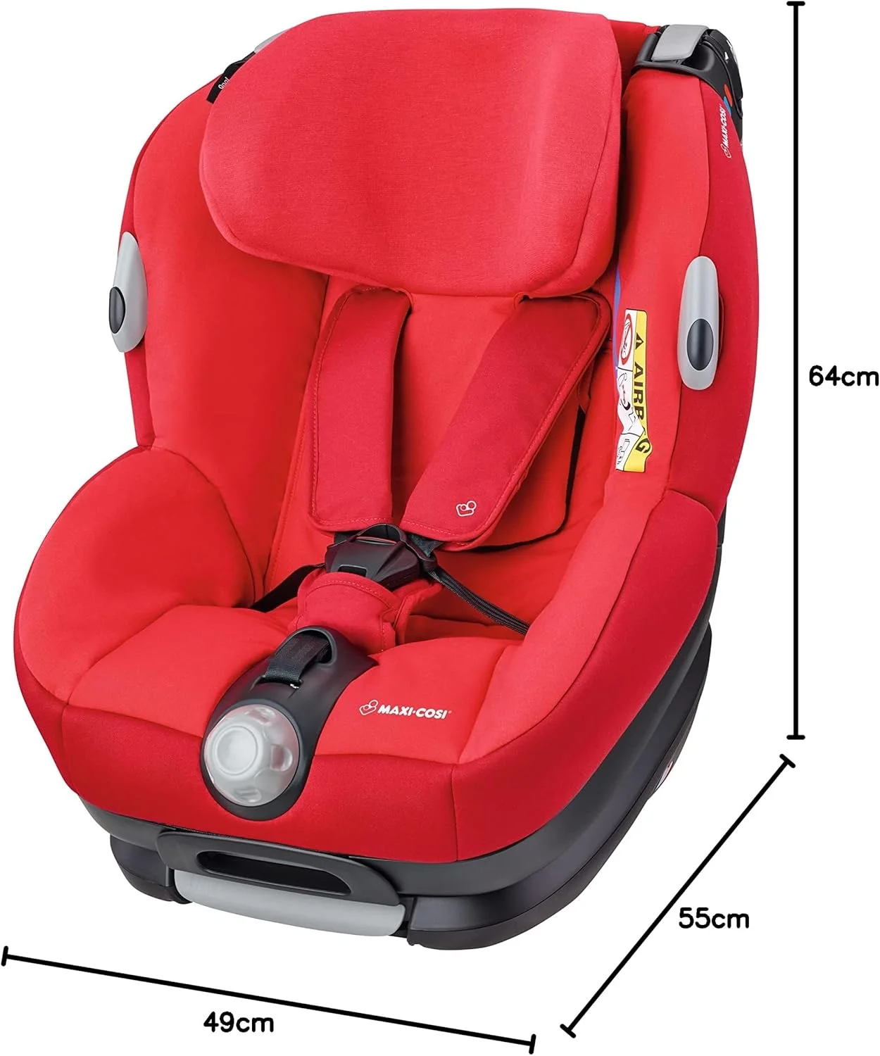 Maxi-Cosi Maxi-Cosi Opal Car Seat , Vivid Red , Piece Of 1 Maxi-Cosi Maxi-Cosi Opal Car Seat , Vivid Red , Piece Of 1