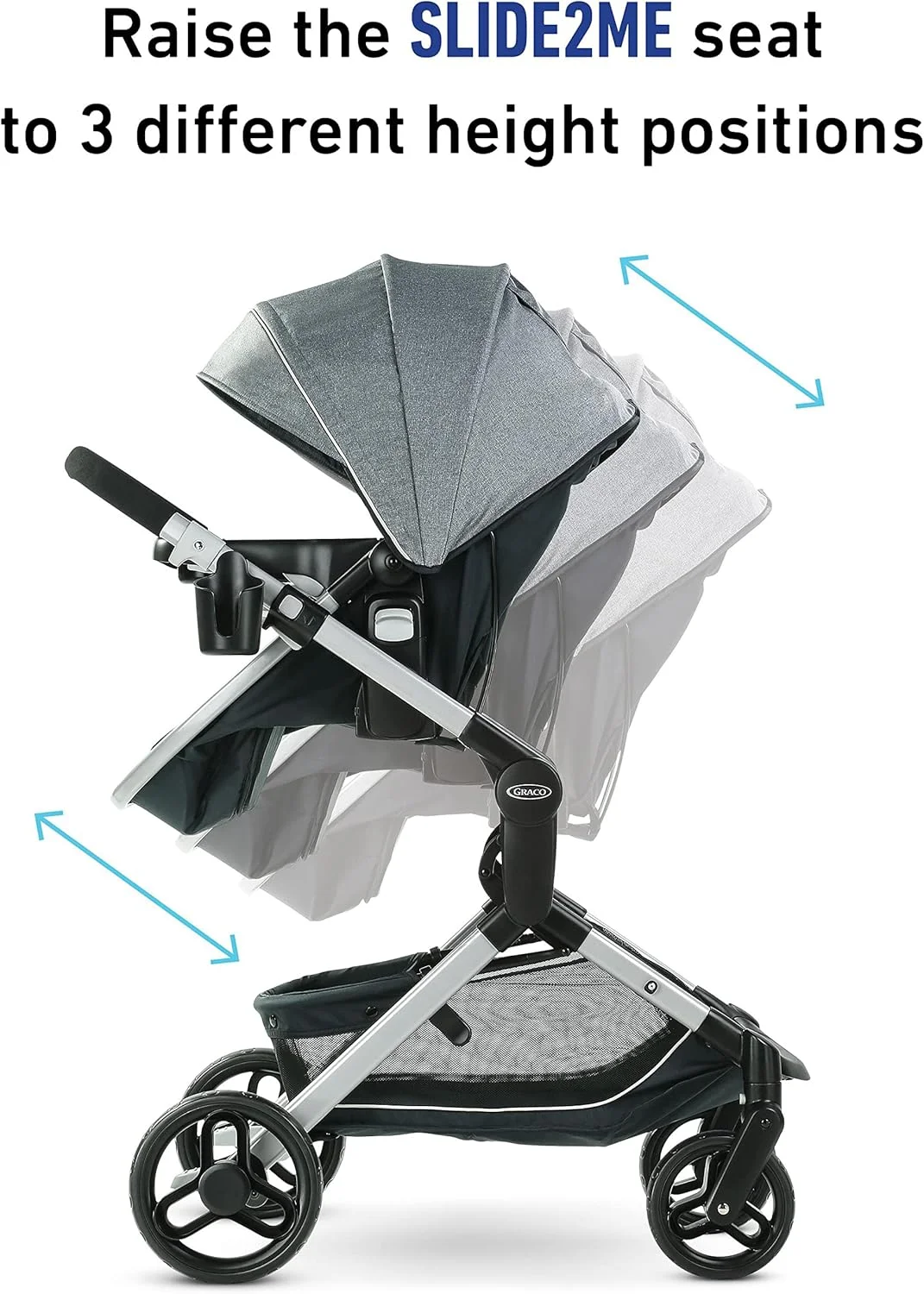 کالسکه بچه گانه گراکو مدل Modes Nest با صندلی برگشت پذیر با قابلیت تنظیم ارتفاع، نیکو کالسکه بچه گانه گراکو مدل Modes Nest با صندلی برگشت پذیر با قابلیت تنظیم ارتفاع، نیکو