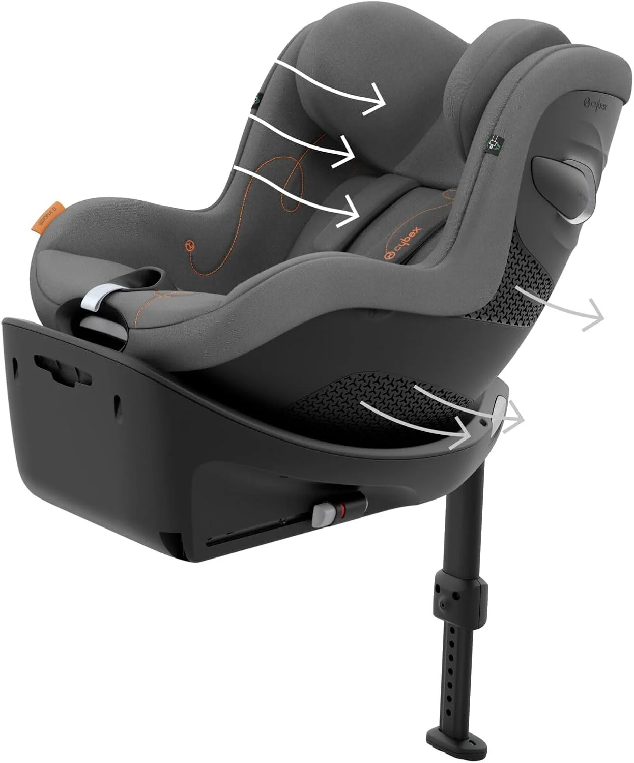 صندلی خودرو سایبکس گلد Sirona G i-Size، خاکستری آتشفشانی