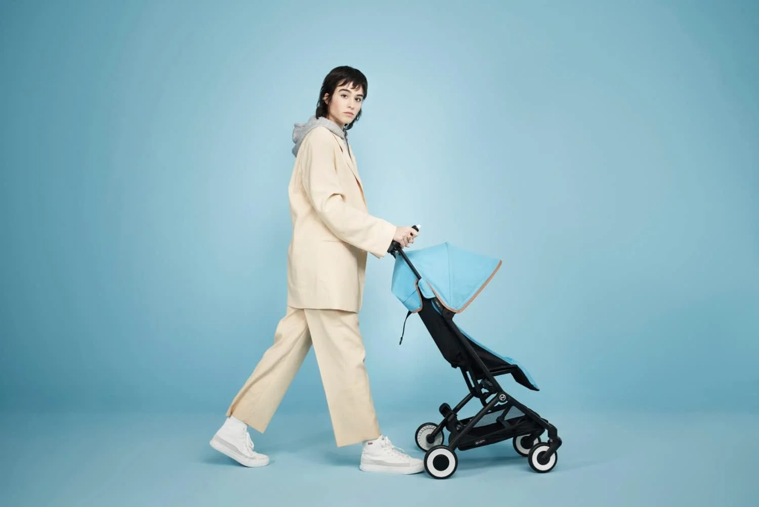 کالسکه بچه سایبکس Libelle 2 فوق العاده جمع و جور و سبک وزن با سایبان ضد آفتاب UPF 50+ برای نوزادان و کودکان نوپا - سازگار با حمل در کابین هواپیما - سازگار با صندلی های ماشین سایبکس کالسکه بچه سایبکس Libelle 2 فوق العاده جمع و جور و سبک وزن با سایبان ضد آفتاب UPF 50+ برای نوزادان و کودکان نوپا - سازگار با حمل در کابین هواپیما - سازگار با صندلی های ماشین سایبکس