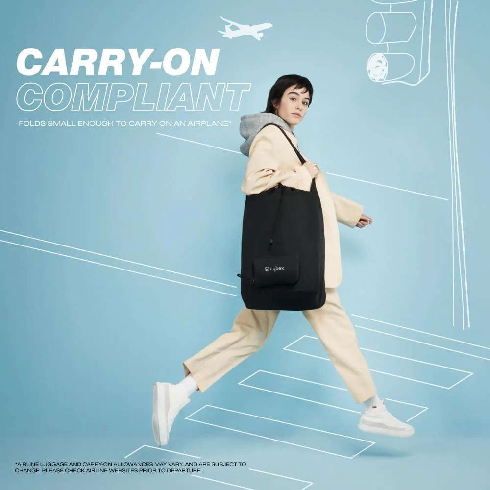 کالسکه بچه سایبکس Libelle 2 فوق العاده جمع و جور و سبک وزن با سایبان ضد آفتاب UPF 50+ برای نوزادان و کودکان نوپا - سازگار با حمل در کابین هواپیما - سازگار با صندلی های ماشین سایبکس کالسکه بچه سایبکس Libelle 2 فوق العاده جمع و جور و سبک وزن با سایبان ضد آفتاب UPF 50+ برای نوزادان و کودکان نوپا - سازگار با حمل در کابین هواپیما - سازگار با صندلی های ماشین سایبکس