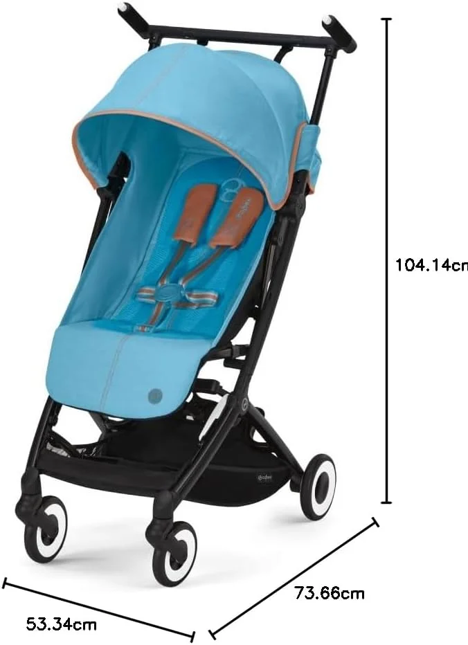 کالسکه بچه سایبکس Libelle 2 فوق العاده جمع و جور و سبک وزن با سایبان ضد آفتاب UPF 50+ برای نوزادان و کودکان نوپا - سازگار با حمل در کابین هواپیما - سازگار با صندلی های ماشین سایبکس کالسکه بچه سایبکس Libelle 2 فوق العاده جمع و جور و سبک وزن با سایبان ضد آفتاب UPF 50+ برای نوزادان و کودکان نوپا - سازگار با حمل در کابین هواپیما - سازگار با صندلی های ماشین سایبکس