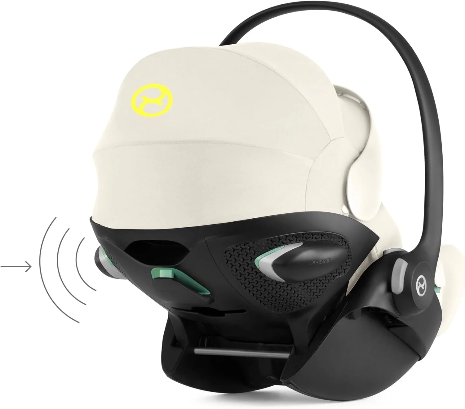 صندلی ماشین کودک سایبکس گلد Cloud G i-Size Plus، رنگ بژ صدف دریایی