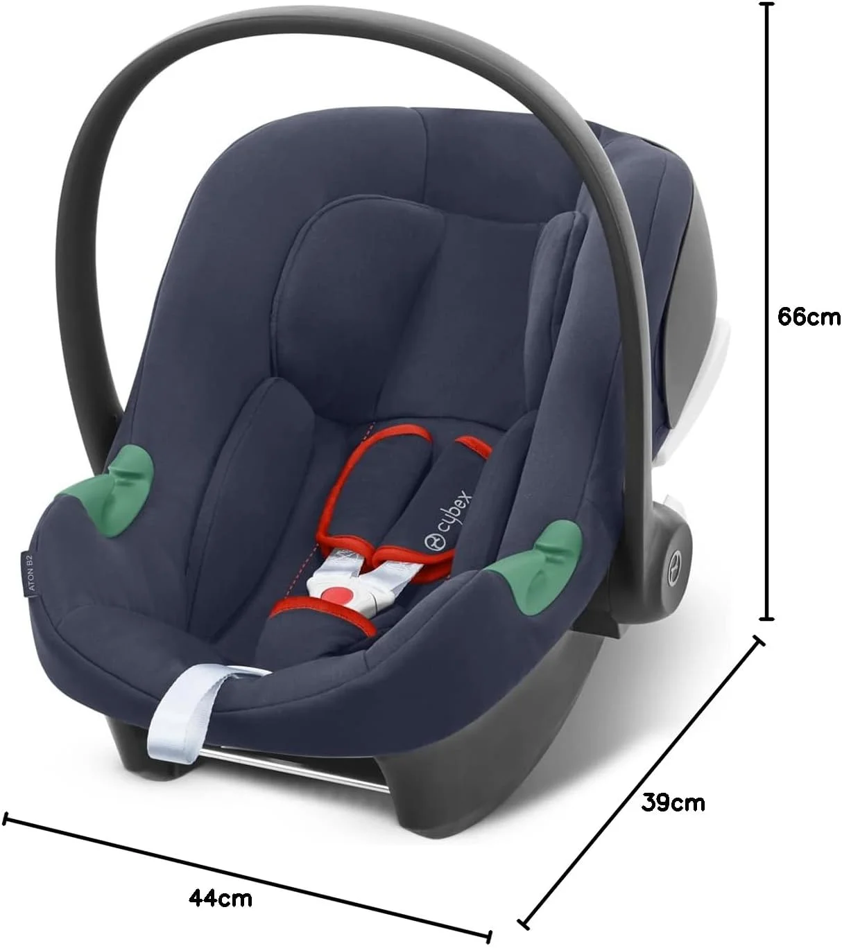 صندلی ماشین کودک سایبکس سیلور Aton B2 i-Size، آبی خلیجی صندلی ماشین کودک سایبکس سیلور Aton B2 i-Size، آبی خلیجی