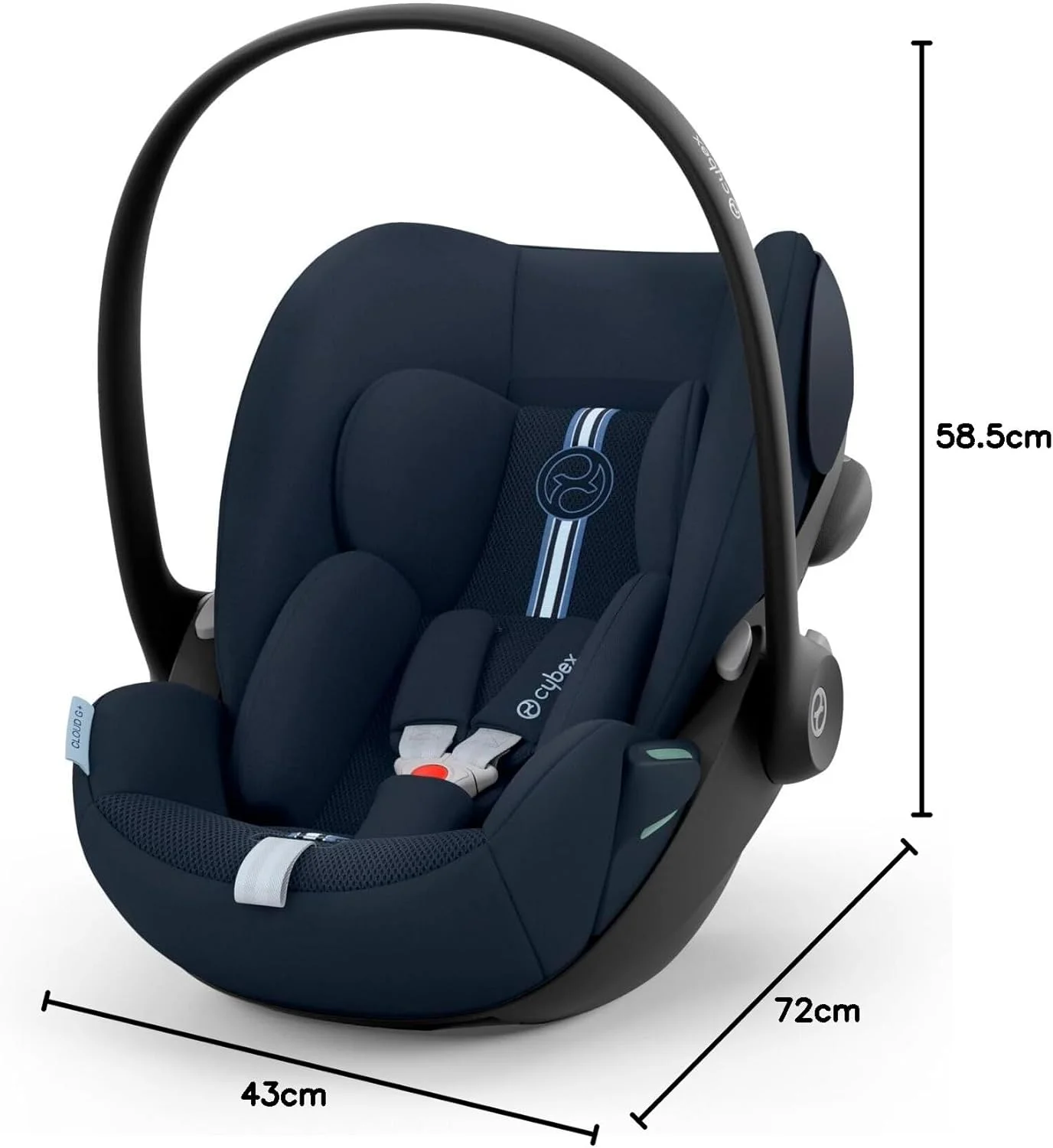 صندلی ماشین کودک سایبکس گلد Cloud G i-Size Plus، آبی اقیانوسی