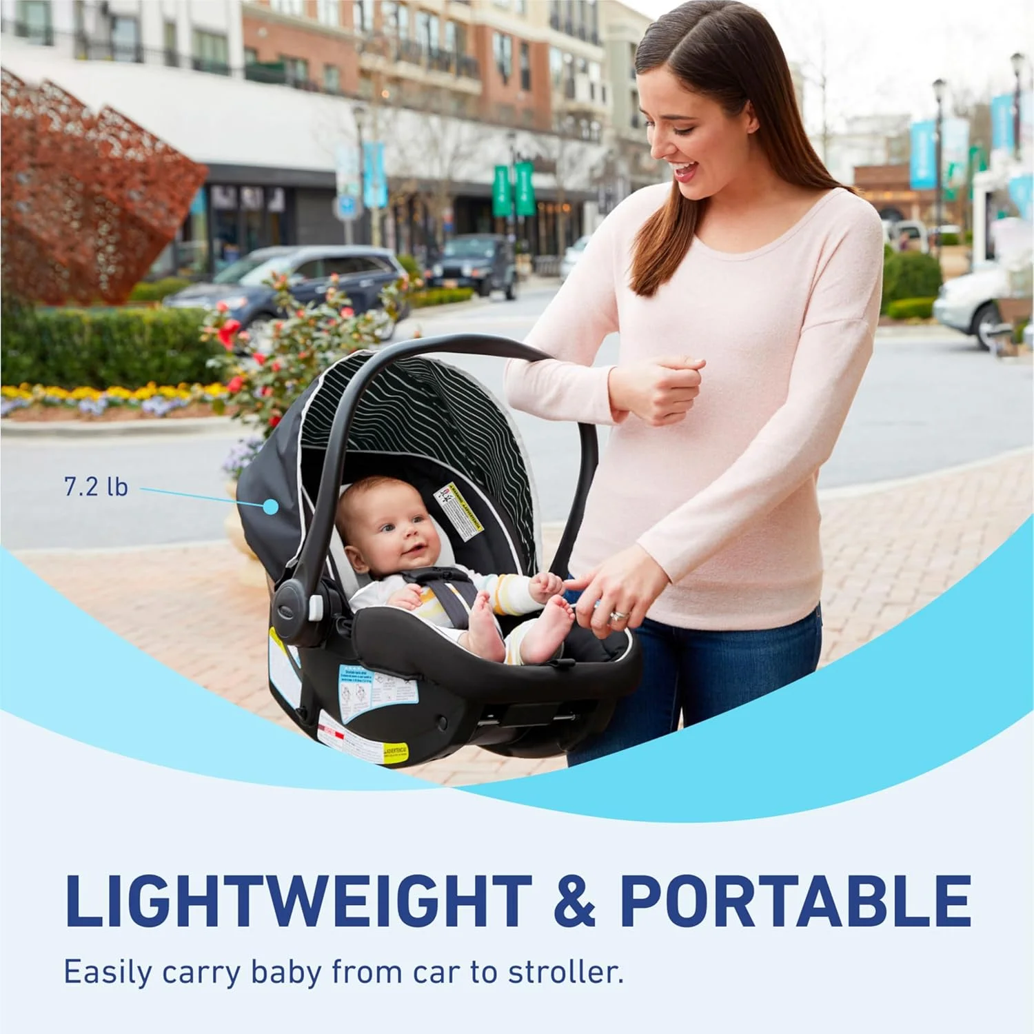 Graco SnugRide 35 Lite LX Infant Car Seat, Studio Graco SnugRide 35 Lite LX Infant Car Seat, Studio