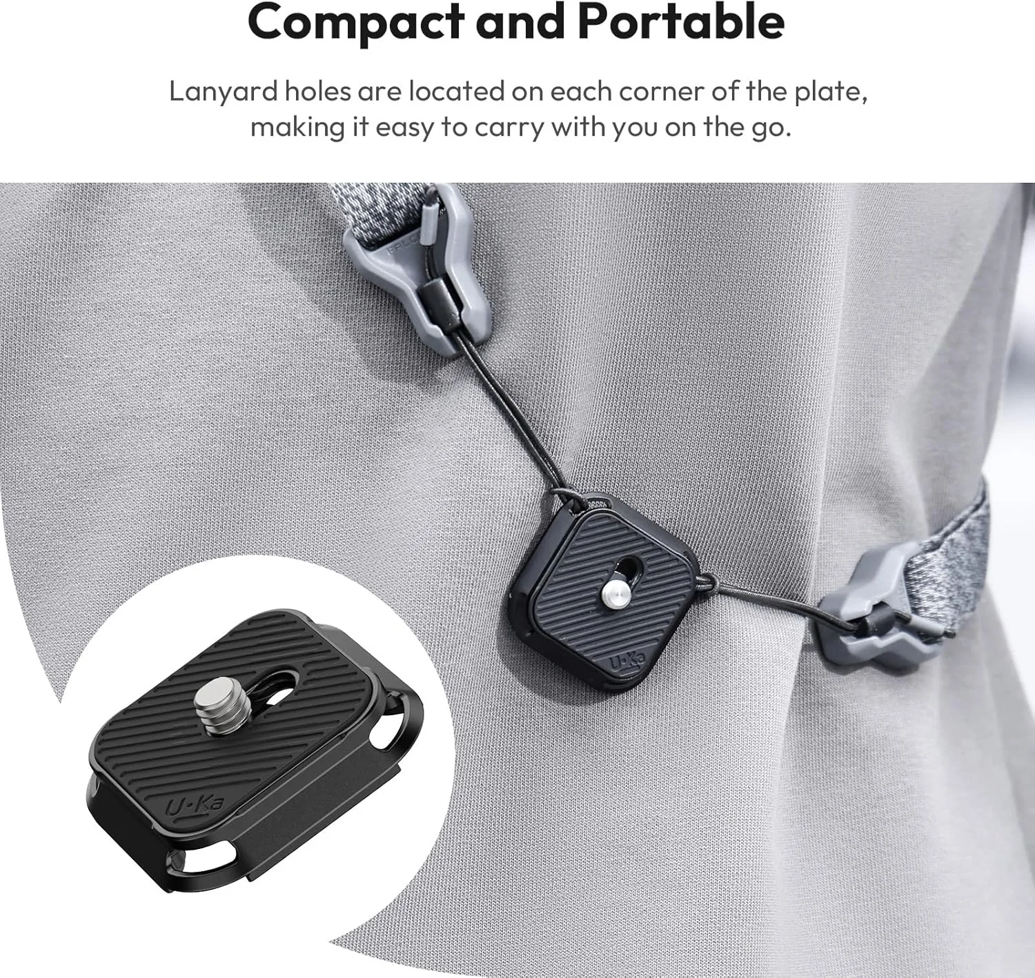 ULANZI Uka Camera Quick Release Plate and Base Kit C007, Camera Tripod Plate, Uka Stabilizer Quick-Release Kit, Effortless Setup & Secure Mount for DJI RS2/3/4 & Arca-Swiss ULANZI Uka Camera Quick Release Plate and Base Kit C007, Camera Tripod Plate, Uka Stabilizer Quick-Release Kit, Effortless Setup & Secure Mount for DJI RS2/3/4 & Arca-Swiss