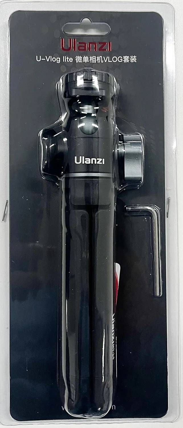 سه پایه جمع و جور دوربین Ulanzi U-Vlog lite Mini با دسته و هد توپی فلزی چرخان 360 درجه و مانت کفشک سرد، پایه های رومیزی مسافرتی قابل افزایش طول برای دوربین های DSRL و فیلمبرداری سه پایه جمع و جور دوربین Ulanzi U-Vlog lite Mini با دسته و هد توپی فلزی چرخان 360 درجه و مانت کفشک سرد، پایه های رومیزی مسافرتی قابل افزایش طول برای دوربین های DSRL و فیلمبرداری