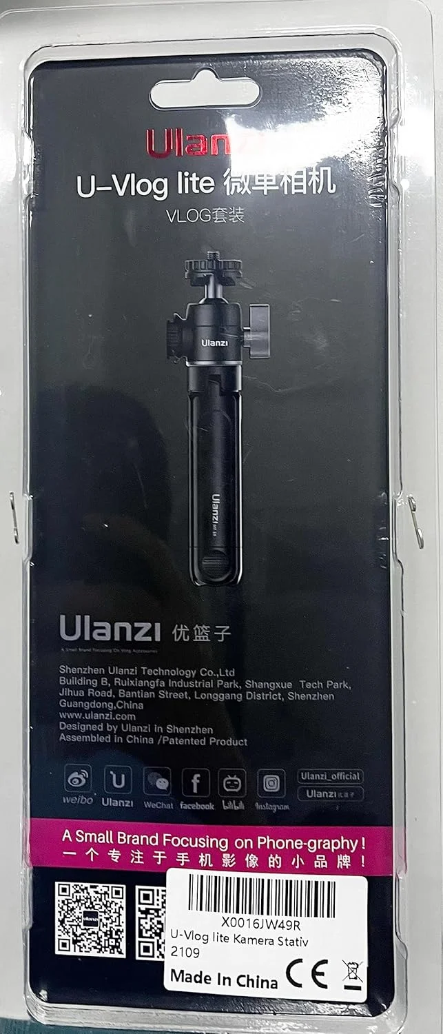 سه پایه جمع و جور دوربین Ulanzi U-Vlog lite Mini با دسته و هد توپی فلزی چرخان 360 درجه و مانت کفشک سرد، پایه های رومیزی مسافرتی قابل افزایش طول برای دوربین های DSRL و فیلمبرداری سه پایه جمع و جور دوربین Ulanzi U-Vlog lite Mini با دسته و هد توپی فلزی چرخان 360 درجه و مانت کفشک سرد، پایه های رومیزی مسافرتی قابل افزایش طول برای دوربین های DSRL و فیلمبرداری