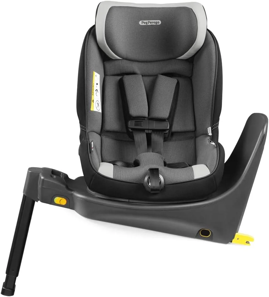 صندلی ماشین چرخشی 360 درجه Peg Perego Primo Viaggio به همراه پایه i-Size، رو به عقب و رو به جلو از بدو تولد تا 4 سالگی (0-18 کیلوگرم)، چرخش 360 درجه برای دسترسی آسان، تکیه گاه قابل تنظیم - Lunar، متوسط صندلی ماشین چرخشی 360 درجه Peg Perego Primo Viaggio به همراه پایه i-Size، رو به عقب و رو به جلو از بدو تولد تا 4 سالگی (0-18 کیلوگرم)، چرخش 360 درجه برای دسترسی آسان، تکیه گاه قابل تنظیم - Lunar، متوسط