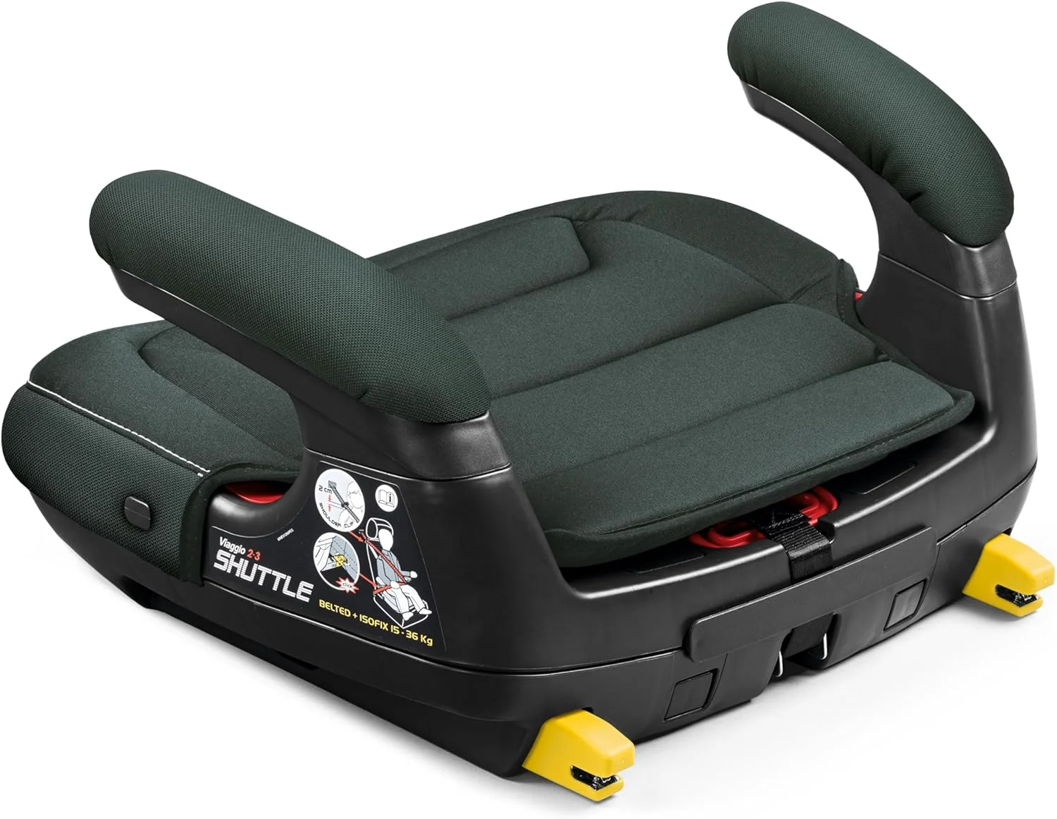 صندلی خودرو کودک پرگو ویجیو شاتل - مناسب برای کودکان 18 تا 54 کیلوگرم - ساخت ایتالیا - فلزی (سبز مریم گلی)