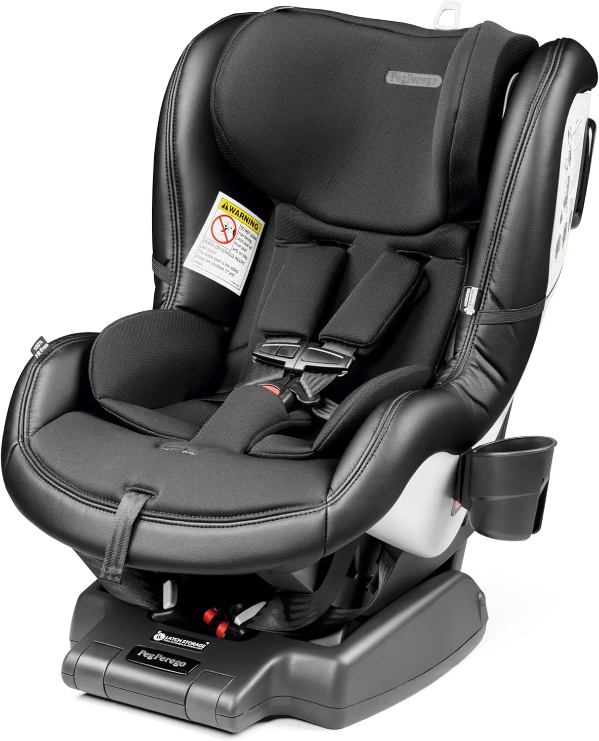 صندلی خودرو کودک تبدیل شونده پگ پرگو پریمو وییاجیو کینتیک - صندلی ماشین دو طرفه - رو به عقب برای کودکان 2.2 تا 20.4 کیلوگرم و رو به جلو برای کودکان 12 تا 29.5 کیلوگرم - ساخت ایتالیا - شیرین بیان (مشکی)